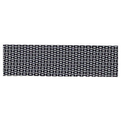 AIRBELT Textile, for D, K, and C, with 6048GS and 8034GS clips (black/silver, ovals) - Image 2