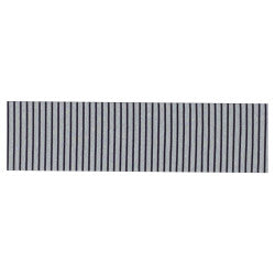 AIRBELT Textile, for D, K, and C, with 6048GS and 8034GS clips (black/silver, stripes) - Image 2