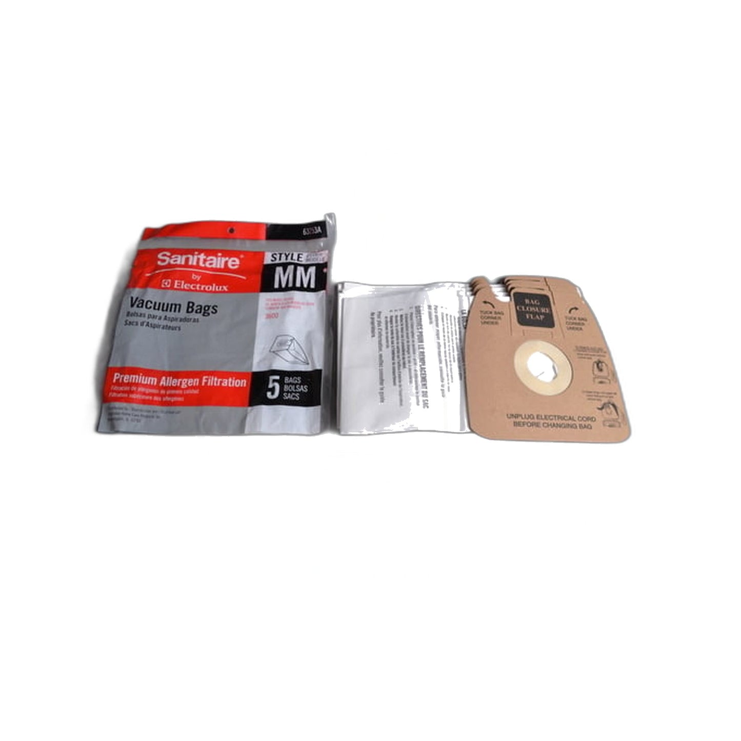 Sanitaire Style MM Arm and Hammer Odor Eliminating Vacuum Bags - 5/pk