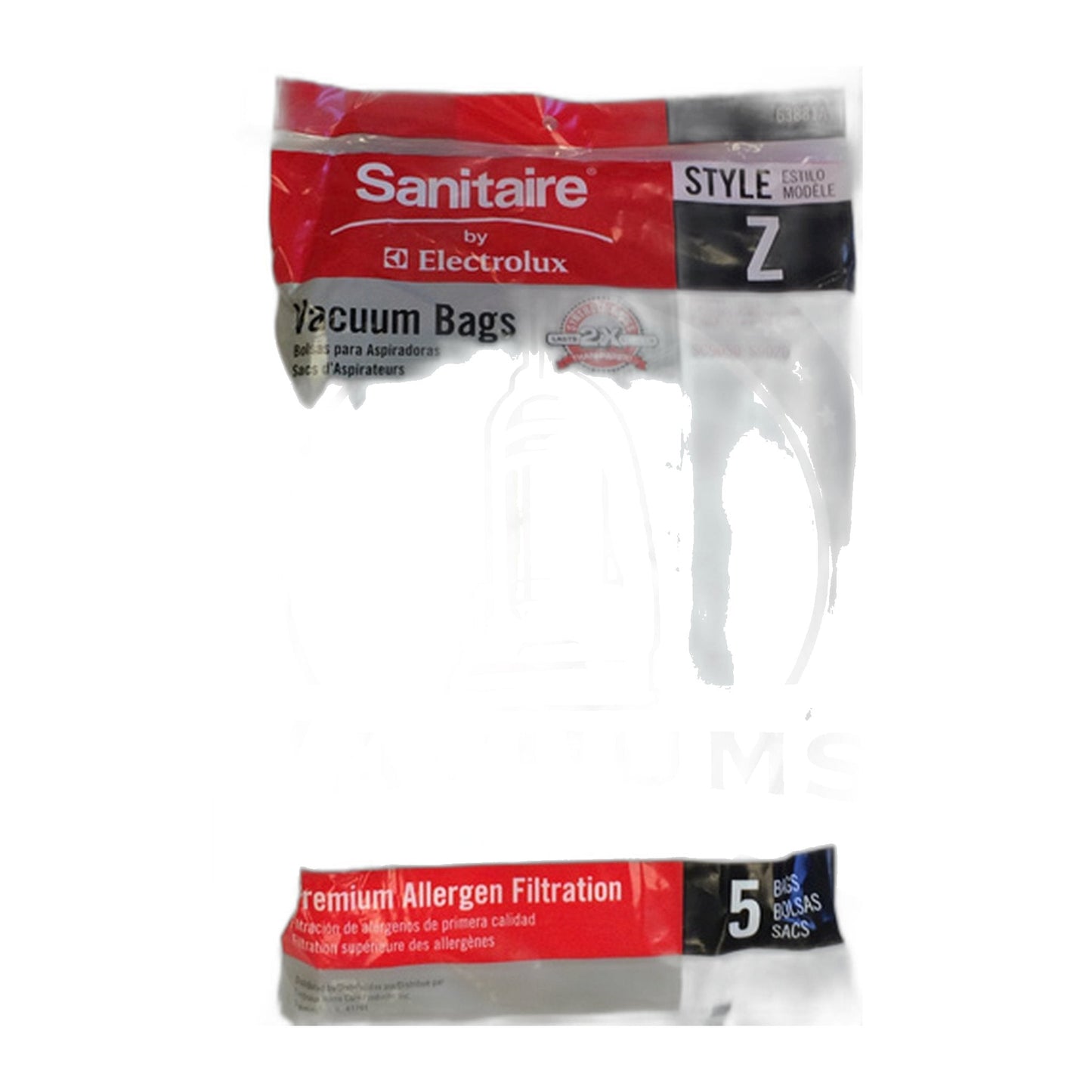 Eureka / Sanitaire Type Z Synthetic Vacuum Bags 5-Pack