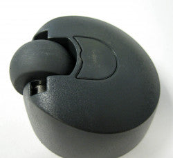 Castor for bag cover (new style), for K series (gray black) - Image 2
