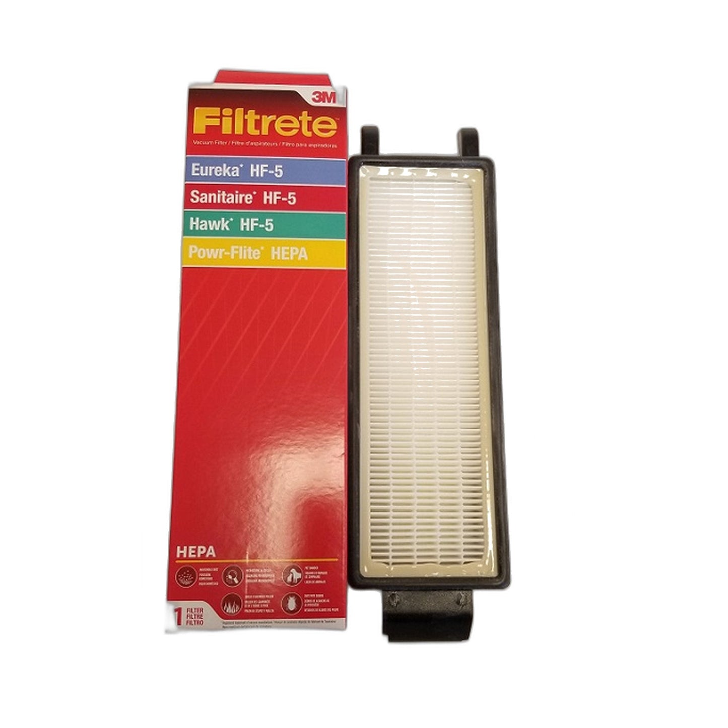 Eureka HF-5 Filter, Genuine 3M Filtrete HEPA Replacement