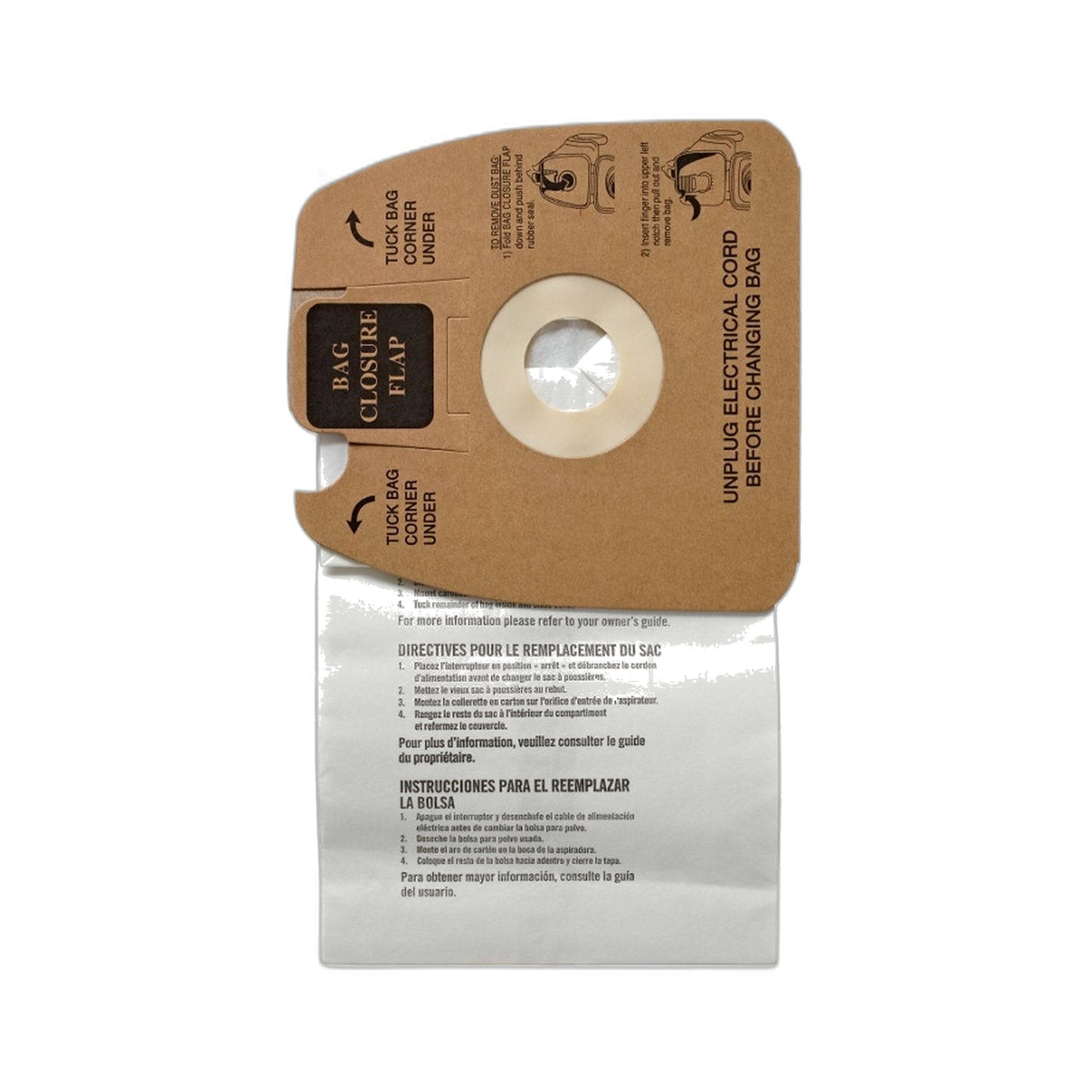 Eureka / Sanitaire Type MM Bags for Mighty Mite Canisters, 10-Pack
