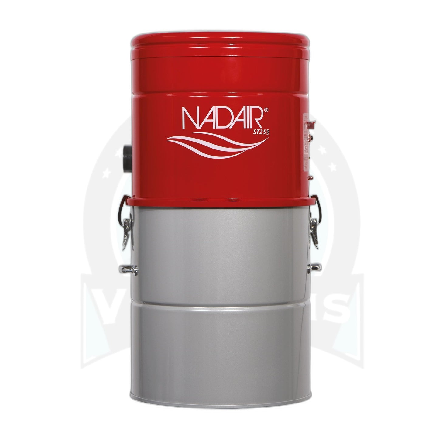 Nadair ST-700-25H Central Vacuum Power Unit, 700 AW, 6.6-Gal Bin