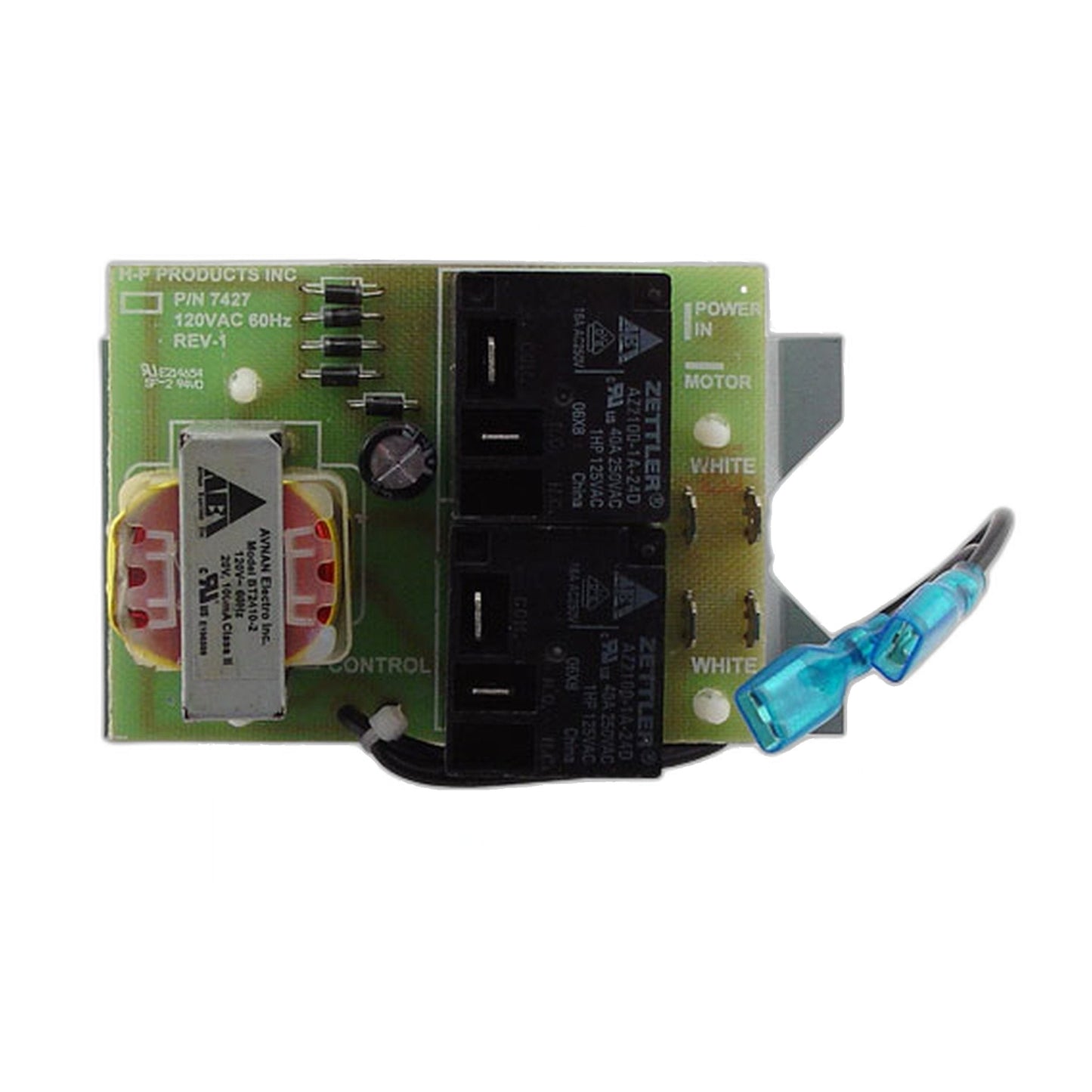 VacuFlo PC Board for Central Vacuum Models 760, 860, 960