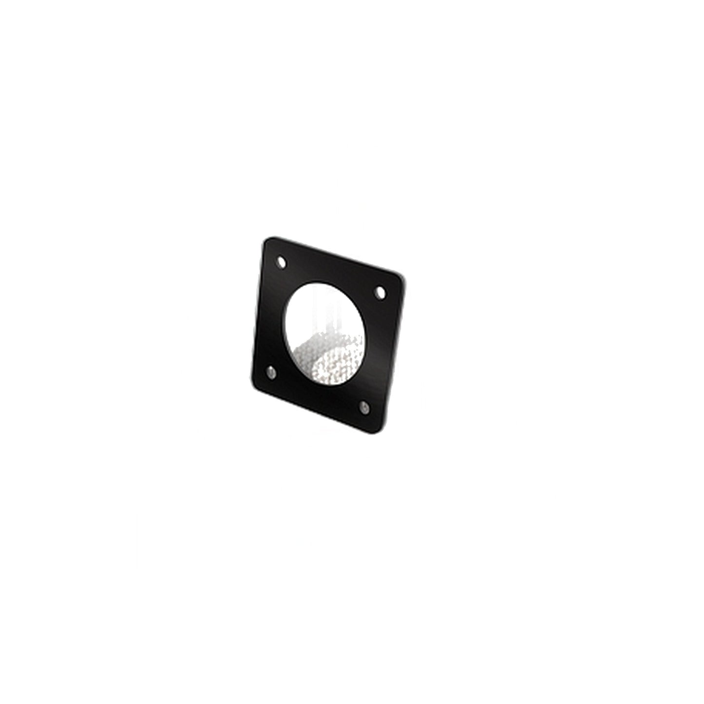 Hayden Square Gasket for Flanged Fittings, 4 Screw Holes, Black