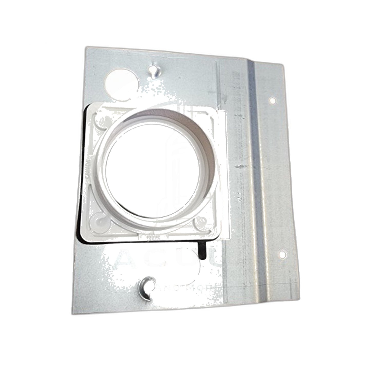 Hayden All-Steel Central Vacuum Mounting Plate, Riveted Plastic Hub