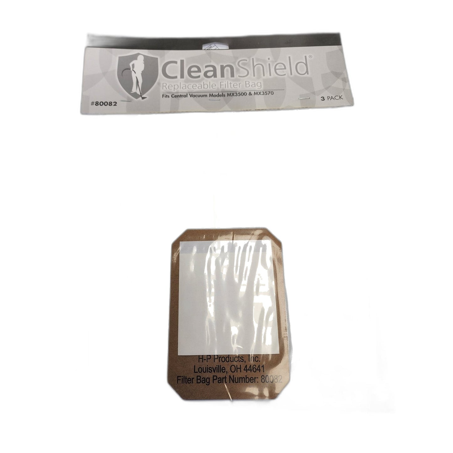 HP Filter Bags 3-Pack for MX3500 & MX3570 Central Vacuums