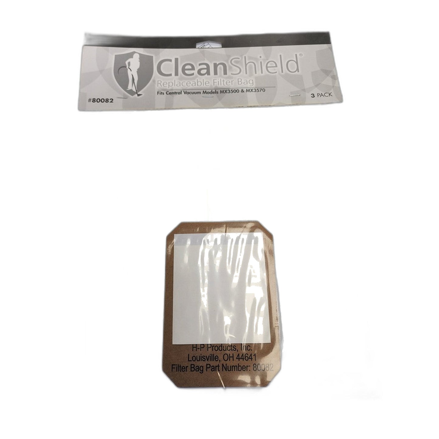 HP Filter Bags 3-Pack for MX3500 & MX3570 Central Vacuums