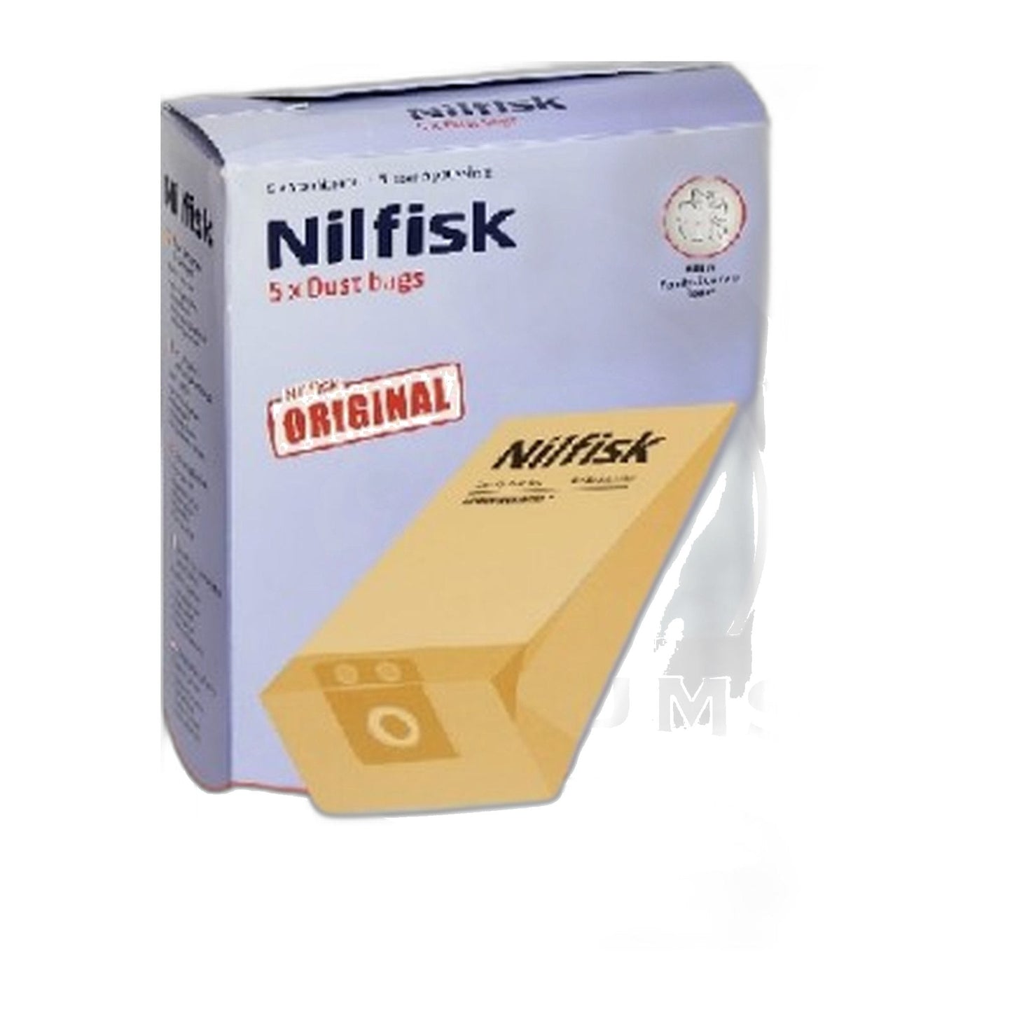 Nilfisk Family Vac & Business Vac Paper Bags (5-Pack)