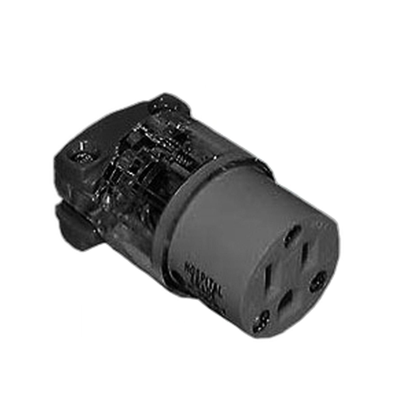 Cooper 3-Prong Female Hospital Grade Plug/Connector, 15A 125V