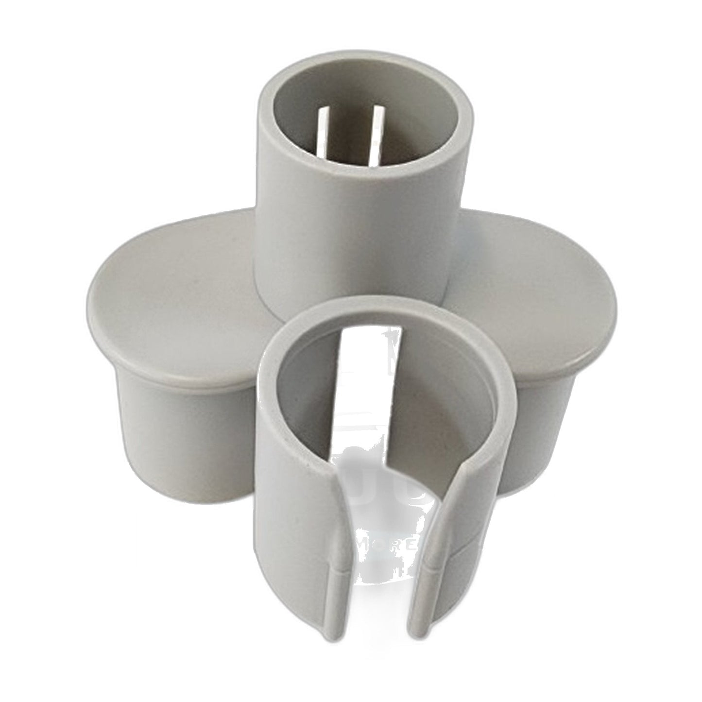 Clip-On Wand Attachment Caddy for Vacuum Tools, Pearl