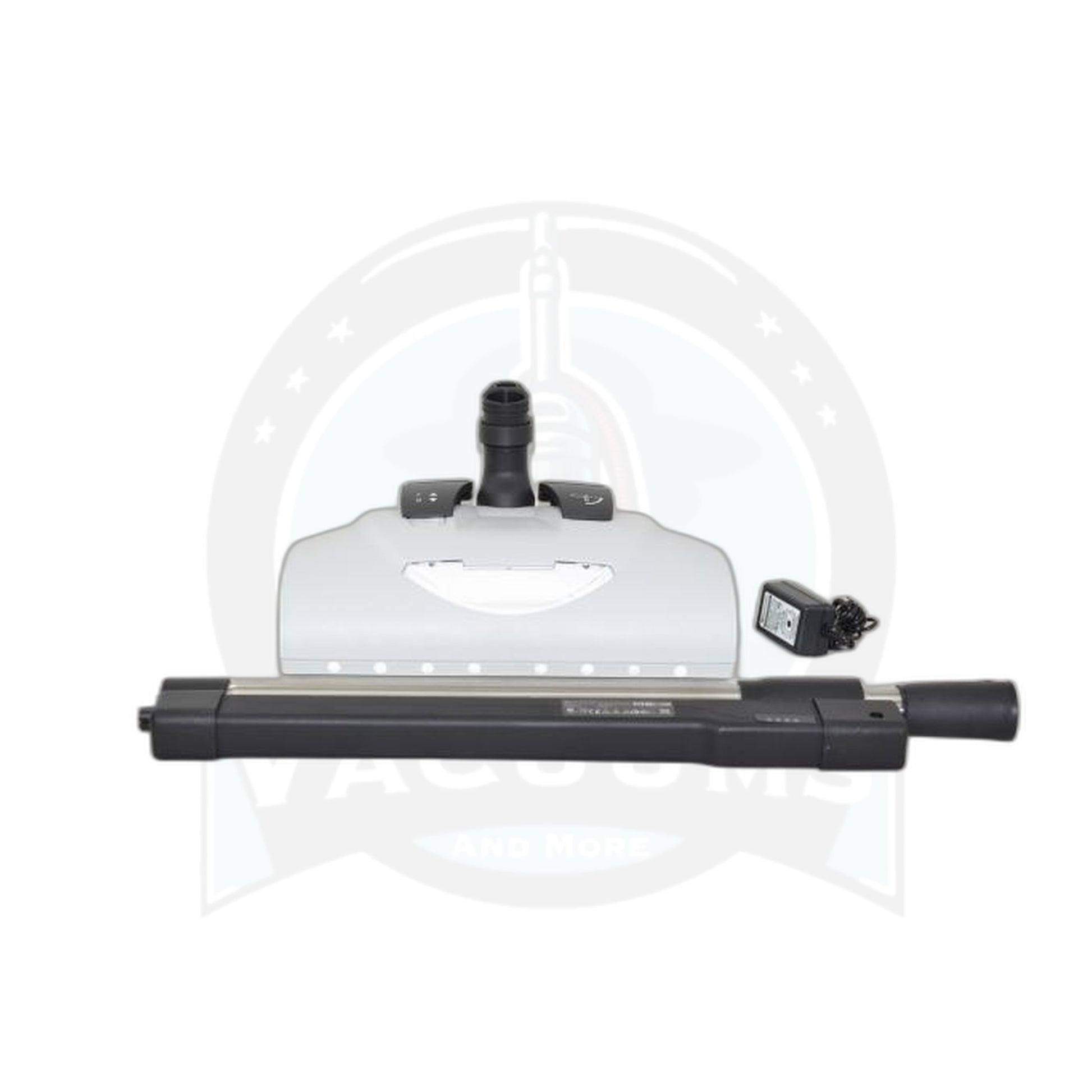 Wessel Werk EBK 360 Power Nozzle Kit - Gray - with Integrated Wand for Central Vacuum - Wessel Werk