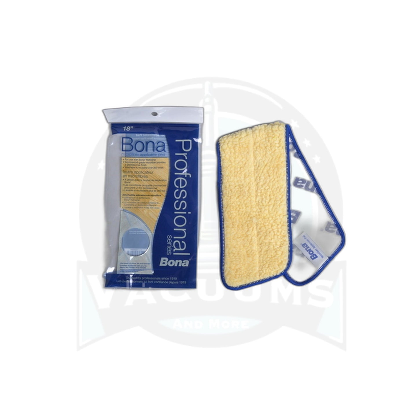 Bona Professional Series 18" Microfiber Applicator Pad - Bona