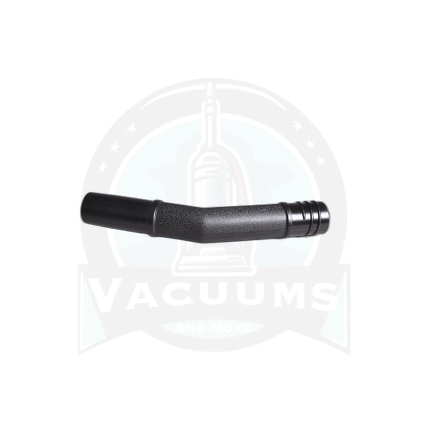 Curved Hose End - Black with Threads, Plastic - Vacuums and More