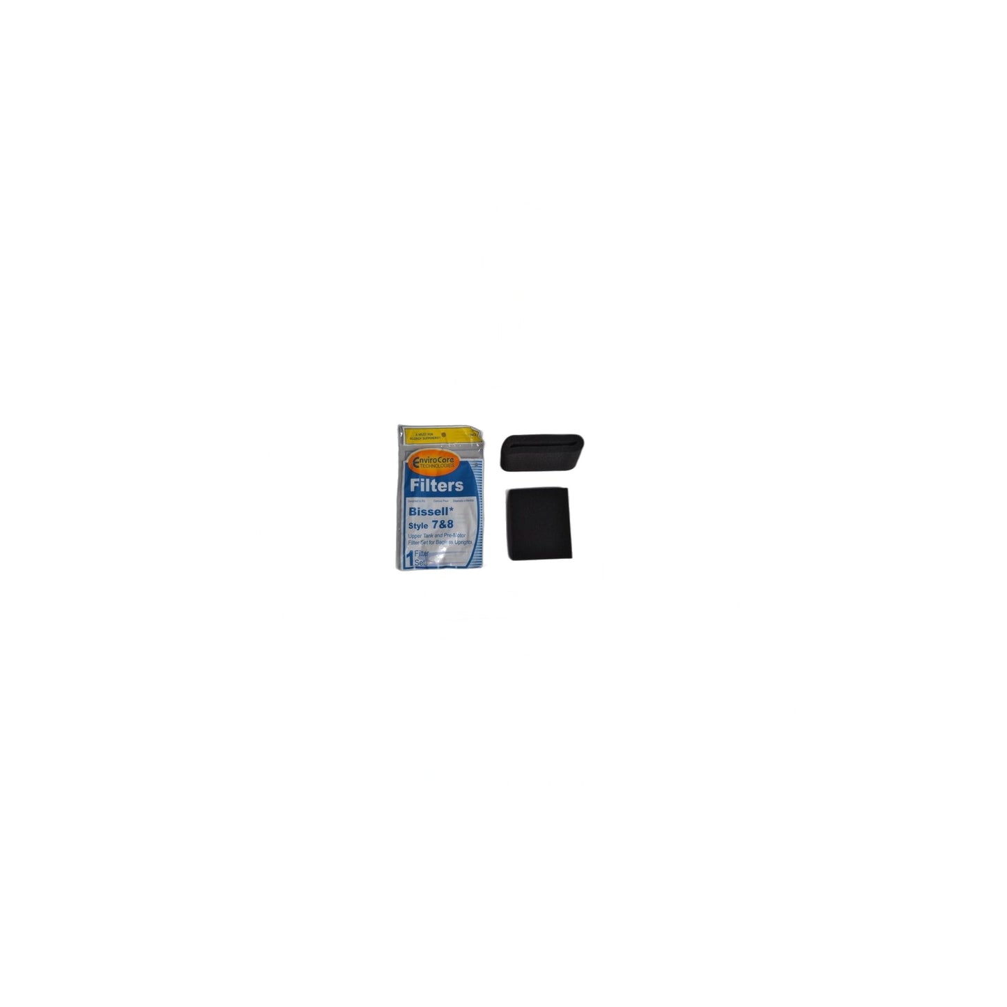 Bissell Foam Upright Filter - 7/8, 2 Pack - Upper Tank Filter & Pre Motor Filter Set