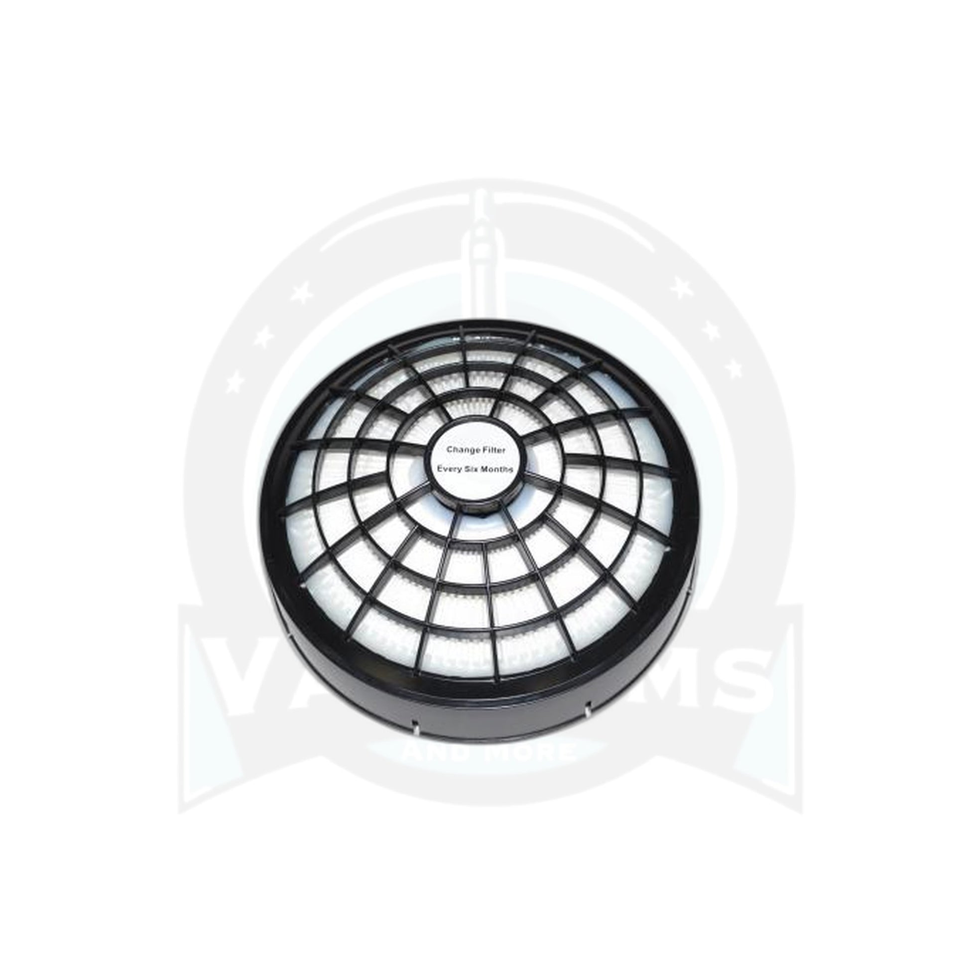 Clip-On True HEPA Motor Filter - Fits 5.7" Lamb Motors, Dust Care Patriot & Air-Storm - Lamb