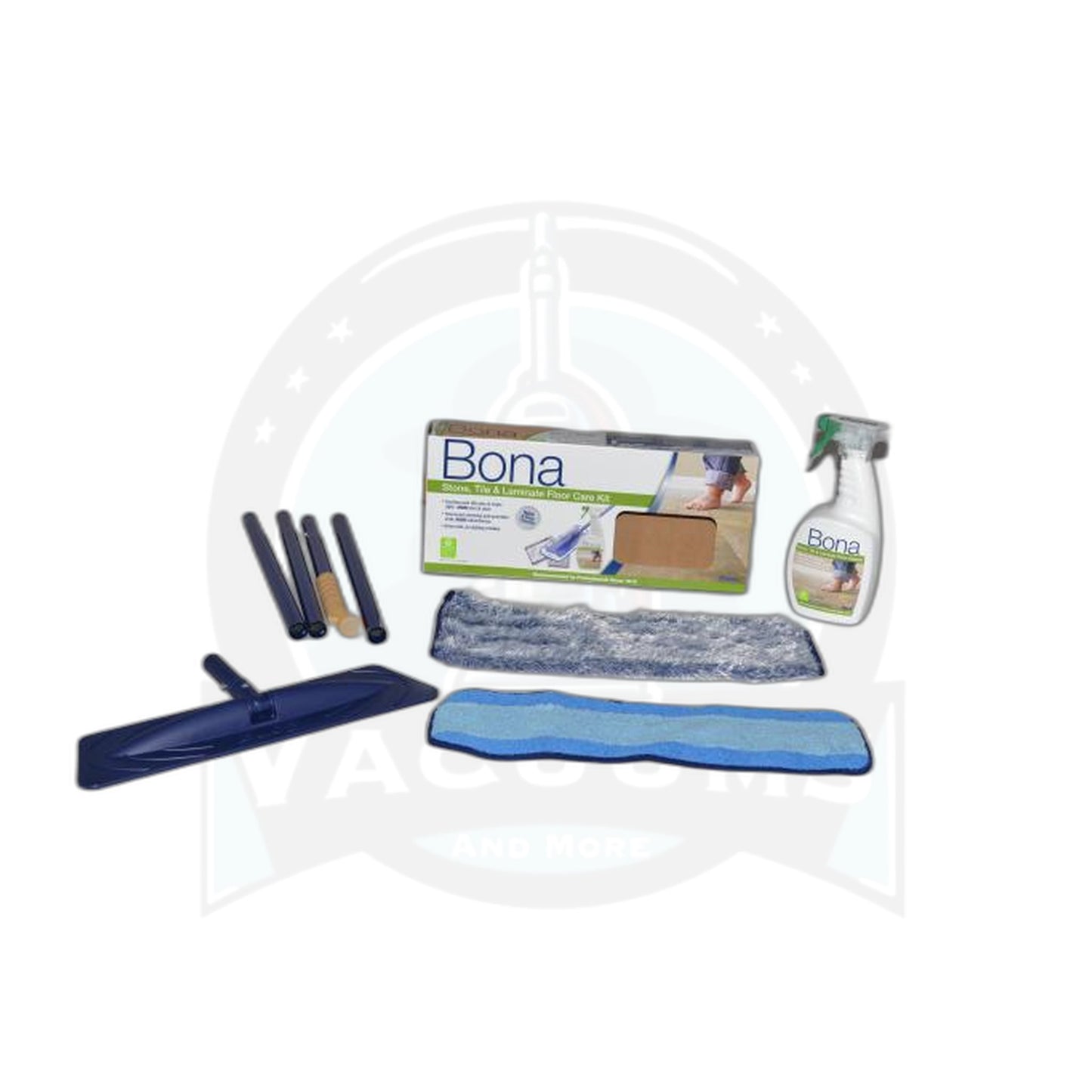 Bona Hard Surface Floor Care System - MicroPlus Complete Kit - Bona