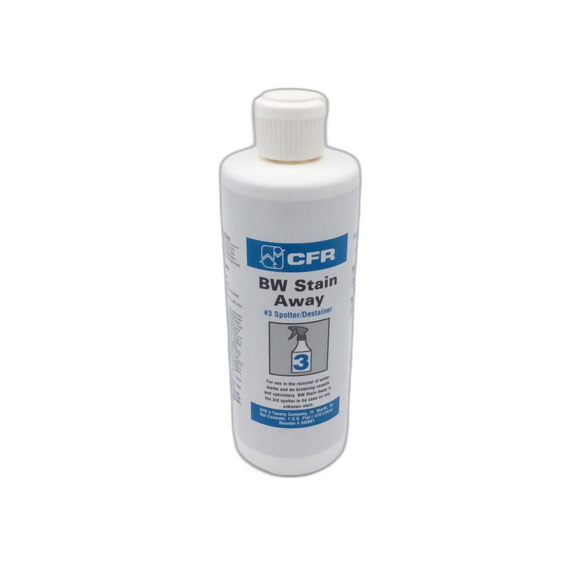 CFR BW Stain-A-Way Stain Remover, Case of 12 Pints