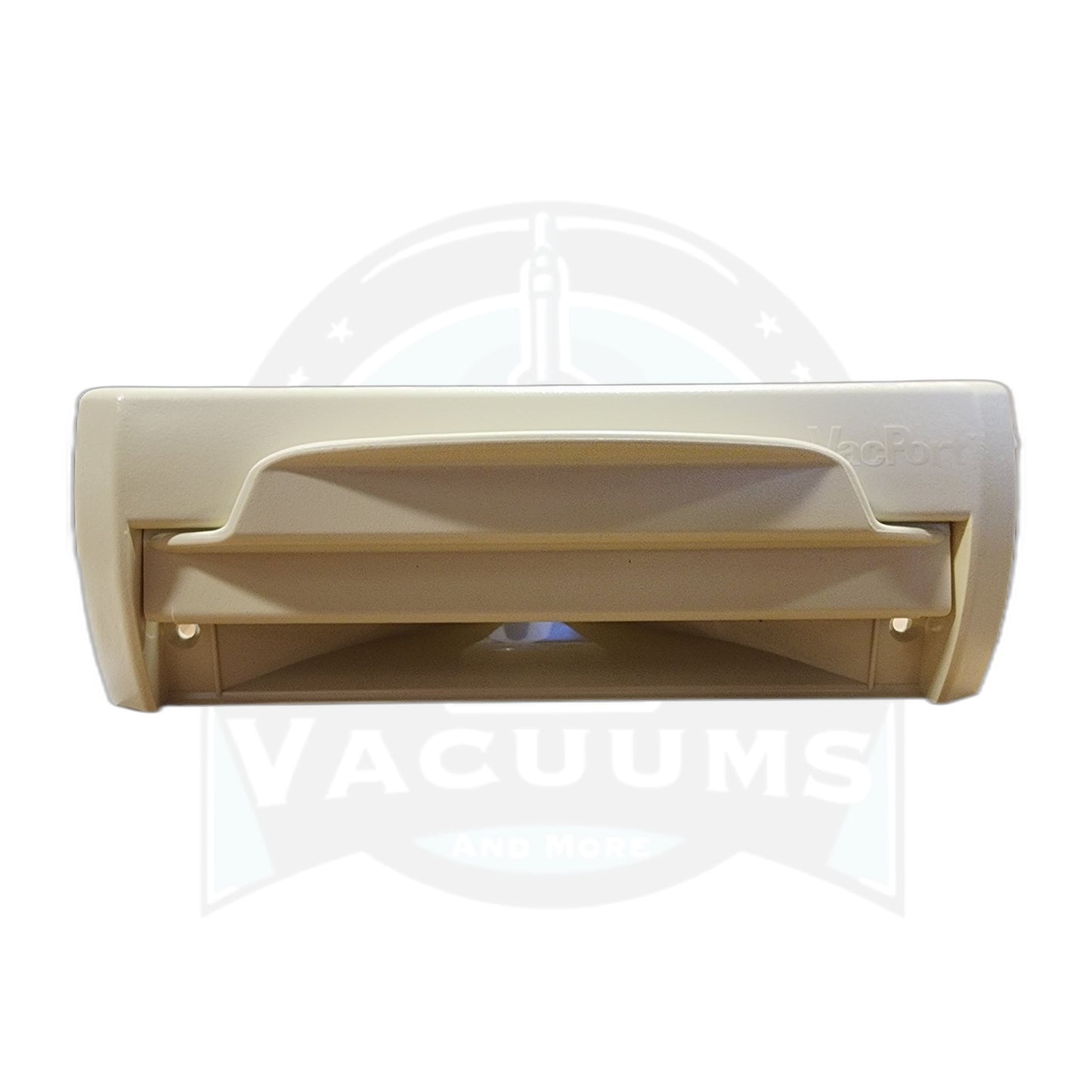 VacPort Sweep Inlet Valve, Beige, No LED for Central Vacuums