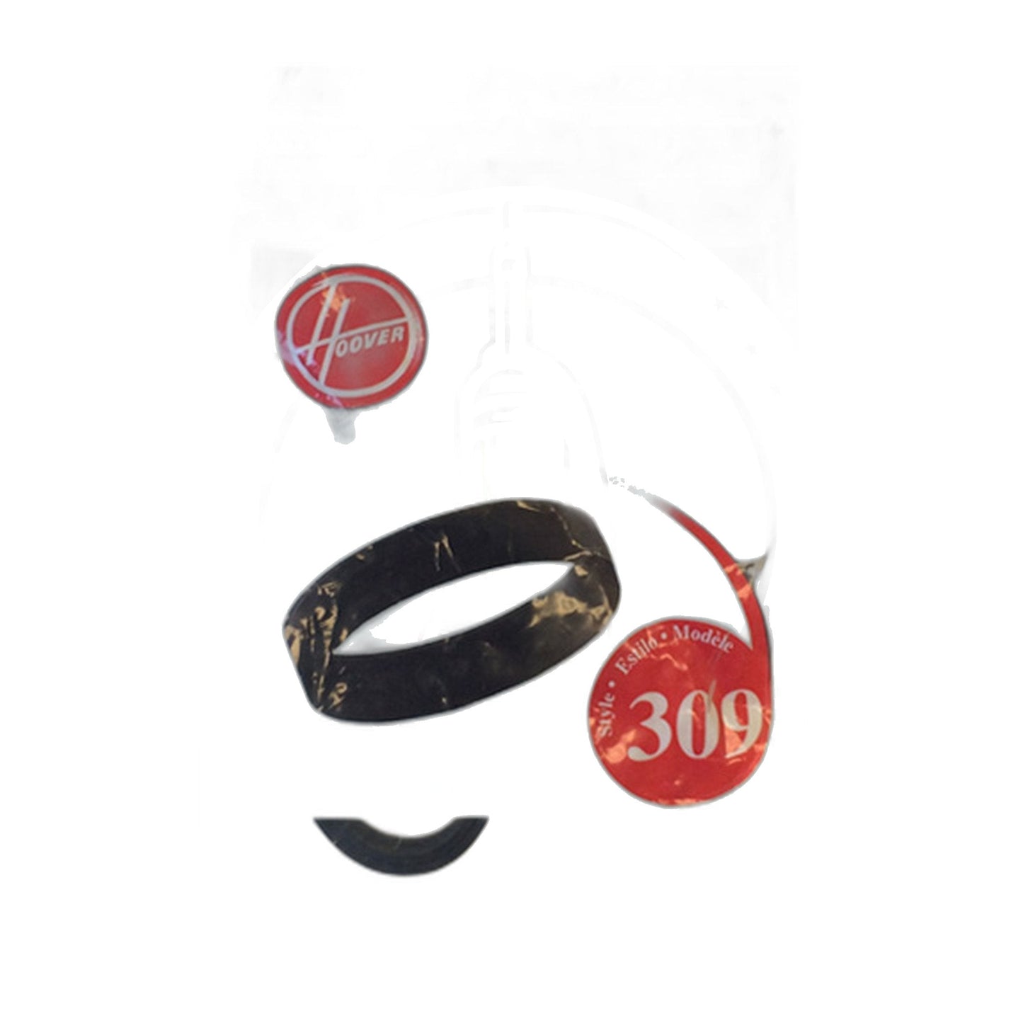 Hoover Flat Belt 2-Pack for SH40040/SH40060 & S3825 Uprights