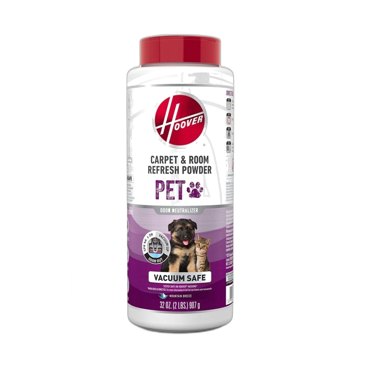 Hoover Pet Carpet & Room Refresher Powder, 32 oz Deodorizing Bottle
