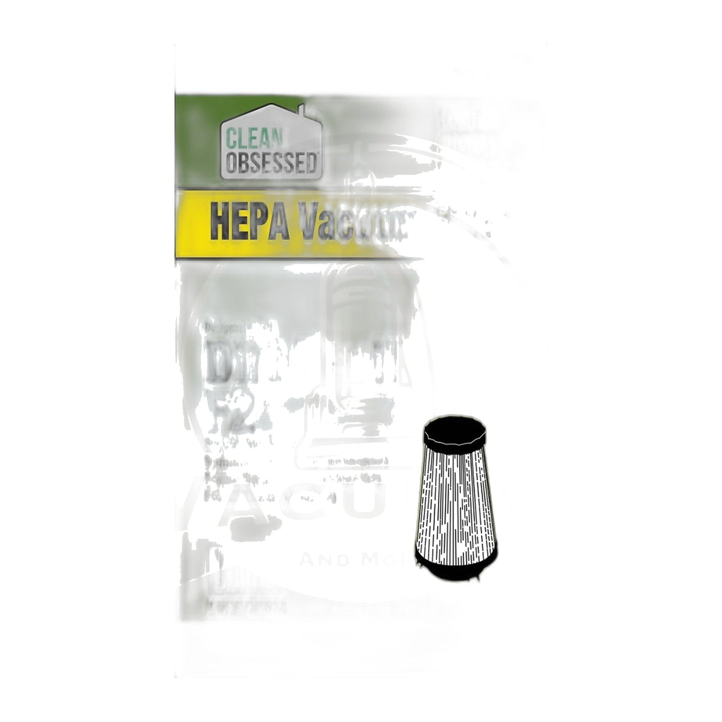 Clean Obsessed F2 HEPA Filter for Royal & Dirt Devil Vacuums