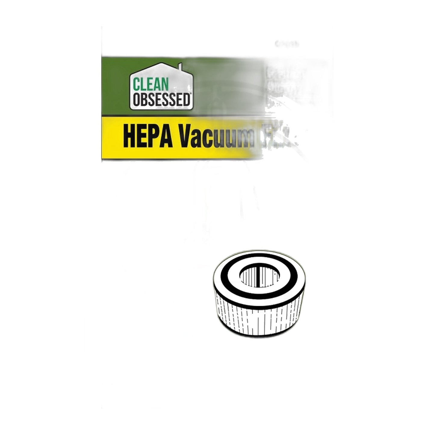 Clean Obsessed F15 HEPA Filter for Royal & Dirt Devil Vacuums