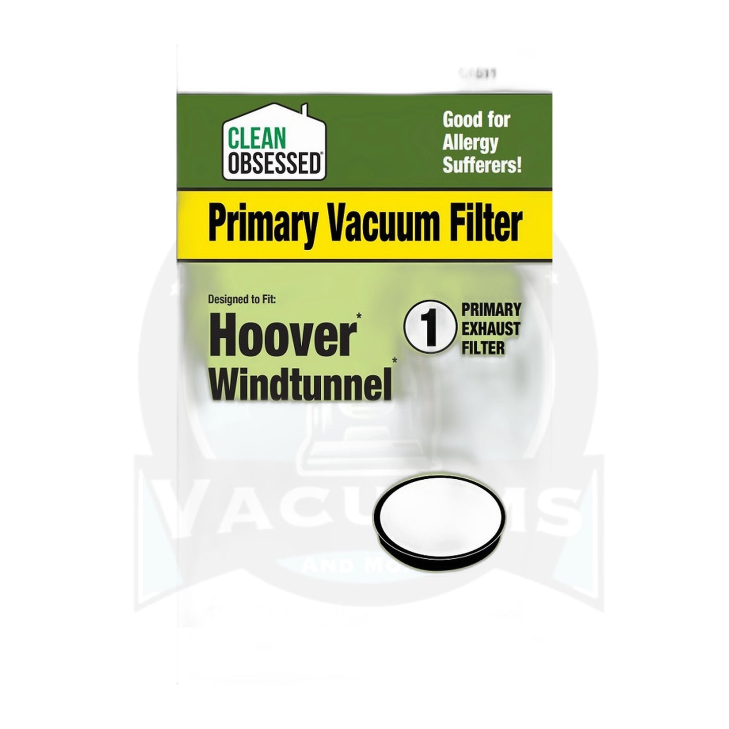 Hoover WindTunnel Primary Exhaust Filter (303903001) WT Max Elite Rewind