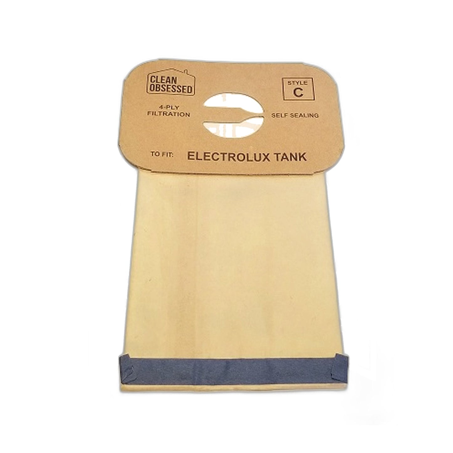 Lux Canister 4-Ply Paper Vacuum Bags, Box of 100