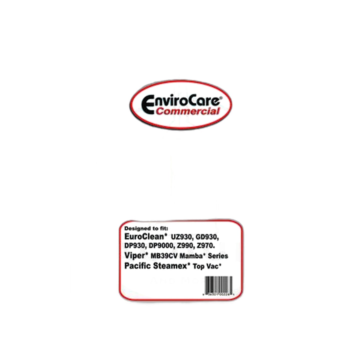 Euroclean Enviro 2-Ply Micro Paper Vacuum Bags, 10-Pack