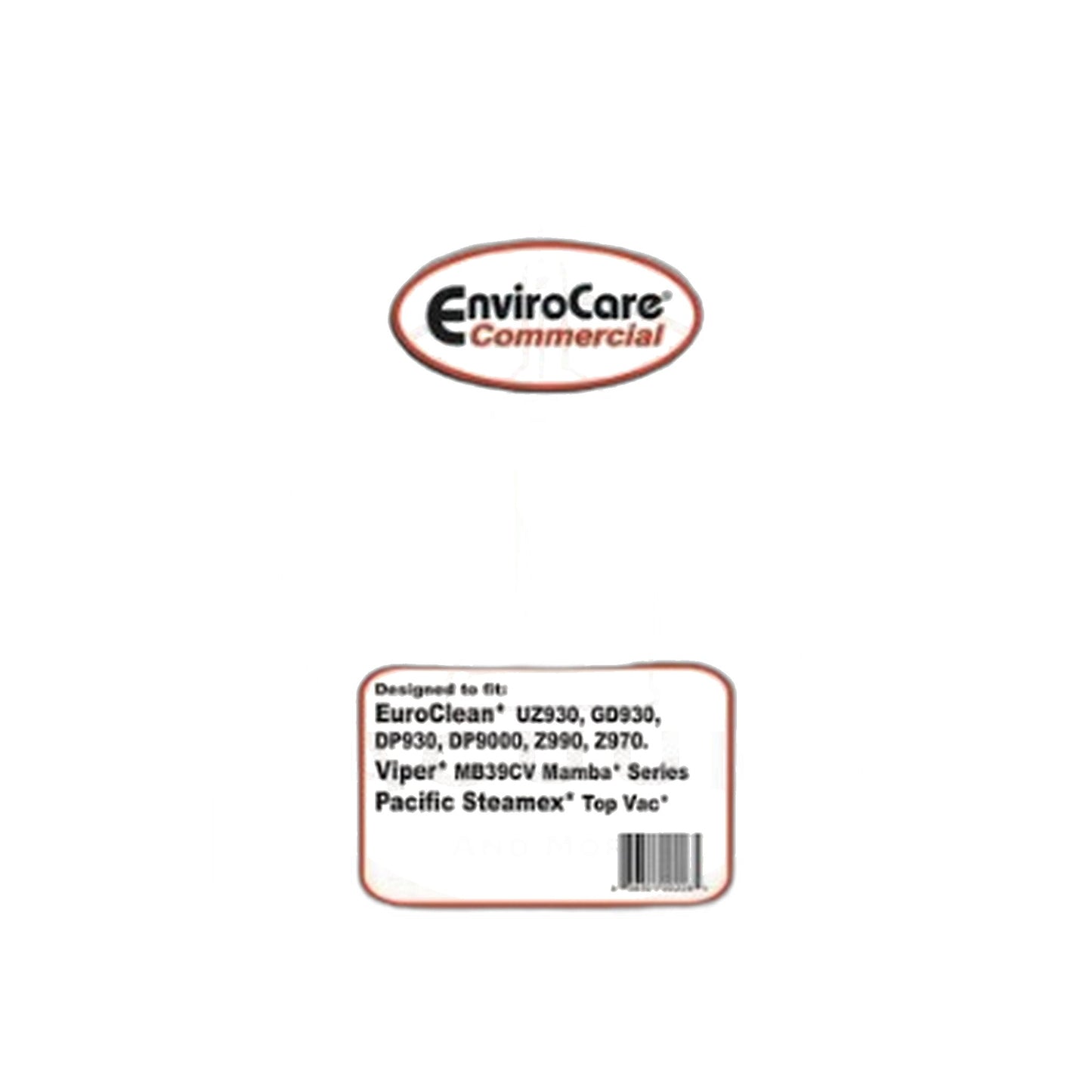 Euroclean Enviro 2-Ply Micro Paper Vacuum Bags, 10-Pack