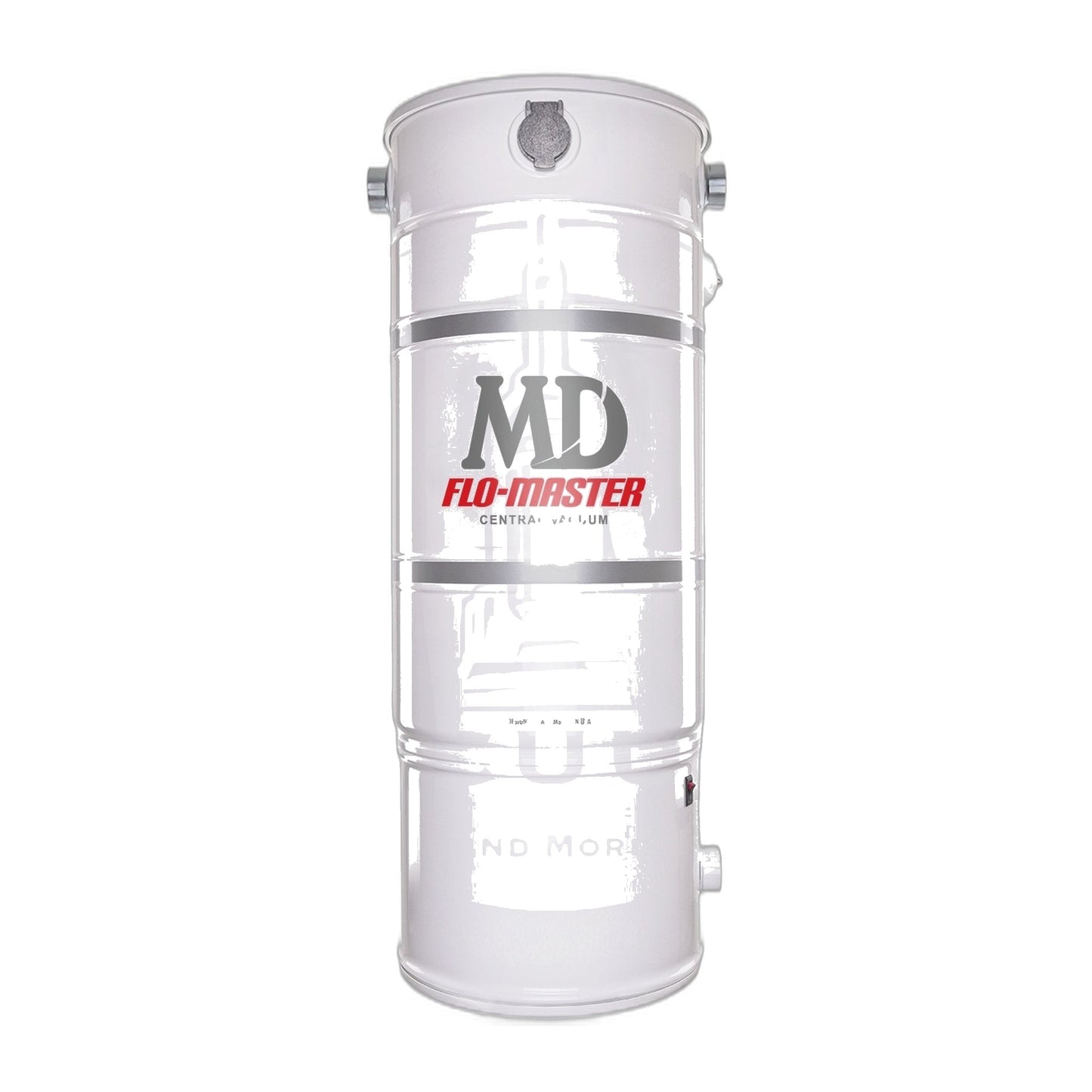 MD Flowmaster F650T Top-Fill Central Vacuum - 650 AW, 8 Gal
