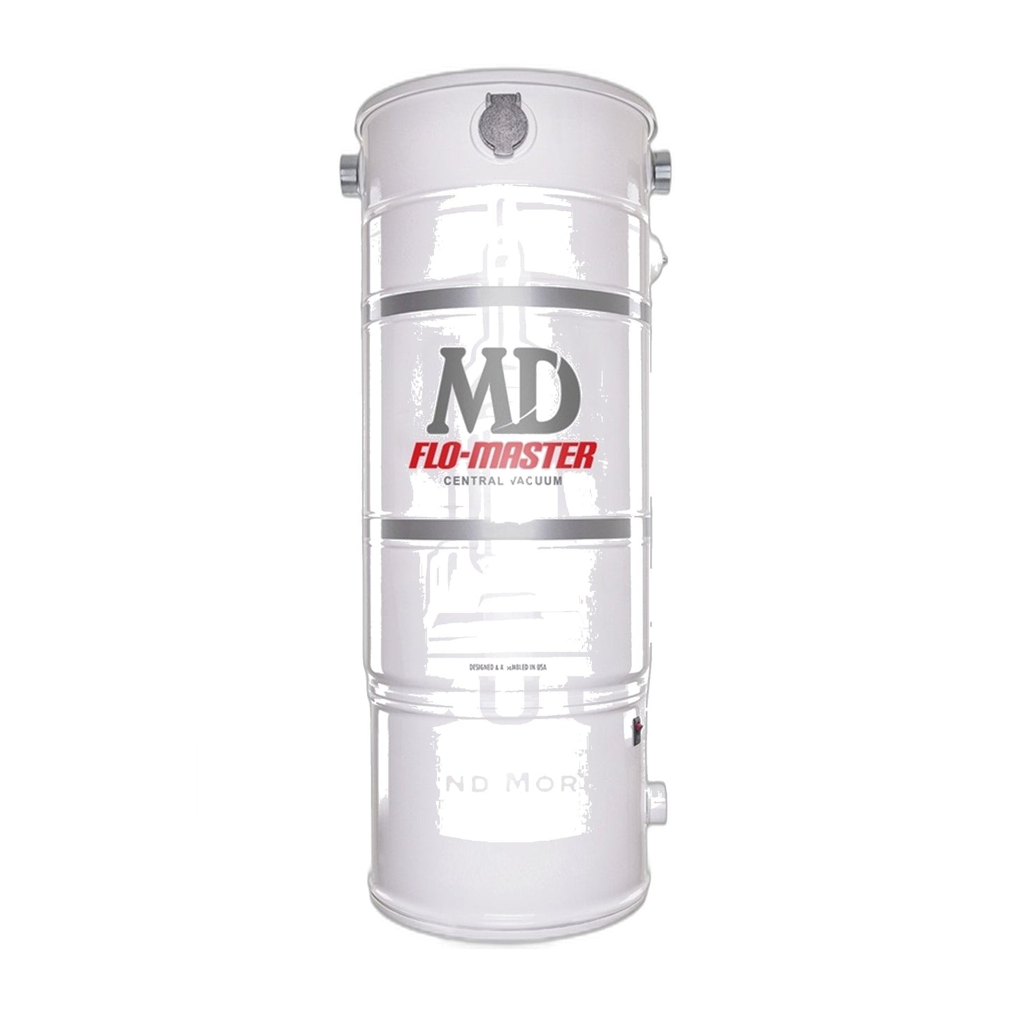 MD Flowmaster F650T Top-Fill Central Vacuum - 650 AW, 8 Gal