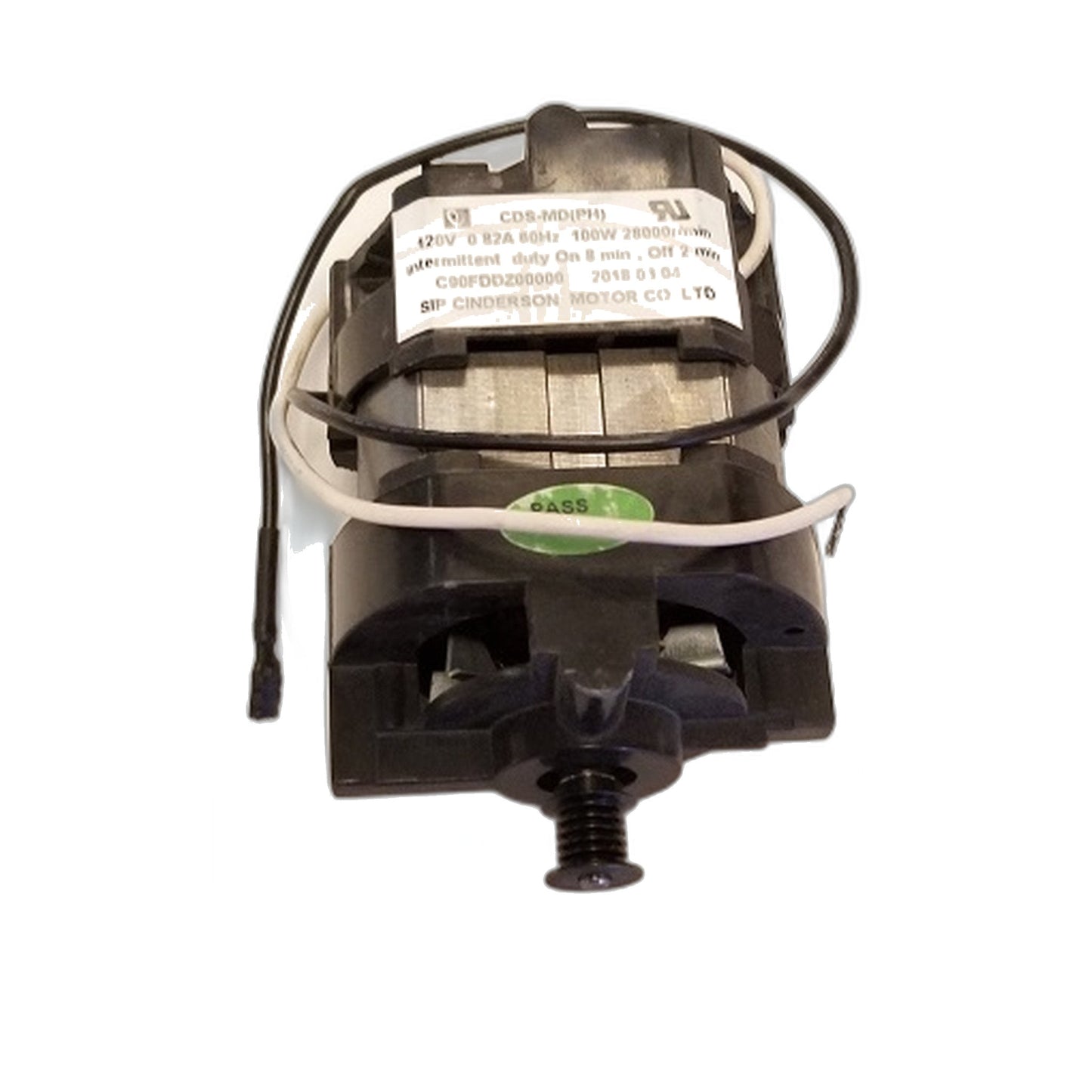 Kenmore / Panasonic MC-V9658 Power Nozzle Motor, 2-Wire Serpentine