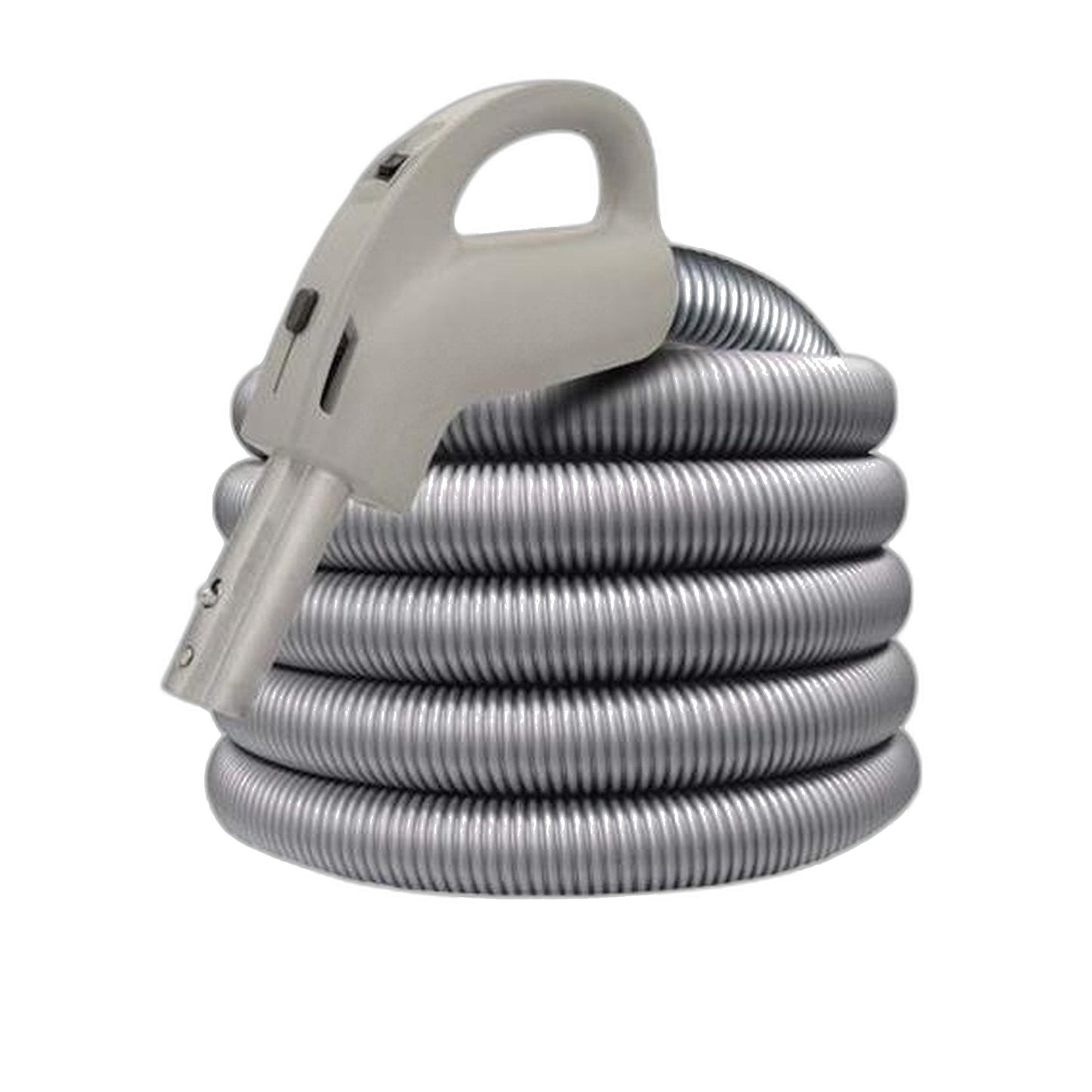 Beam Super Flex 35 Ft Low Voltage Central Vacuum Hose, Button Lock