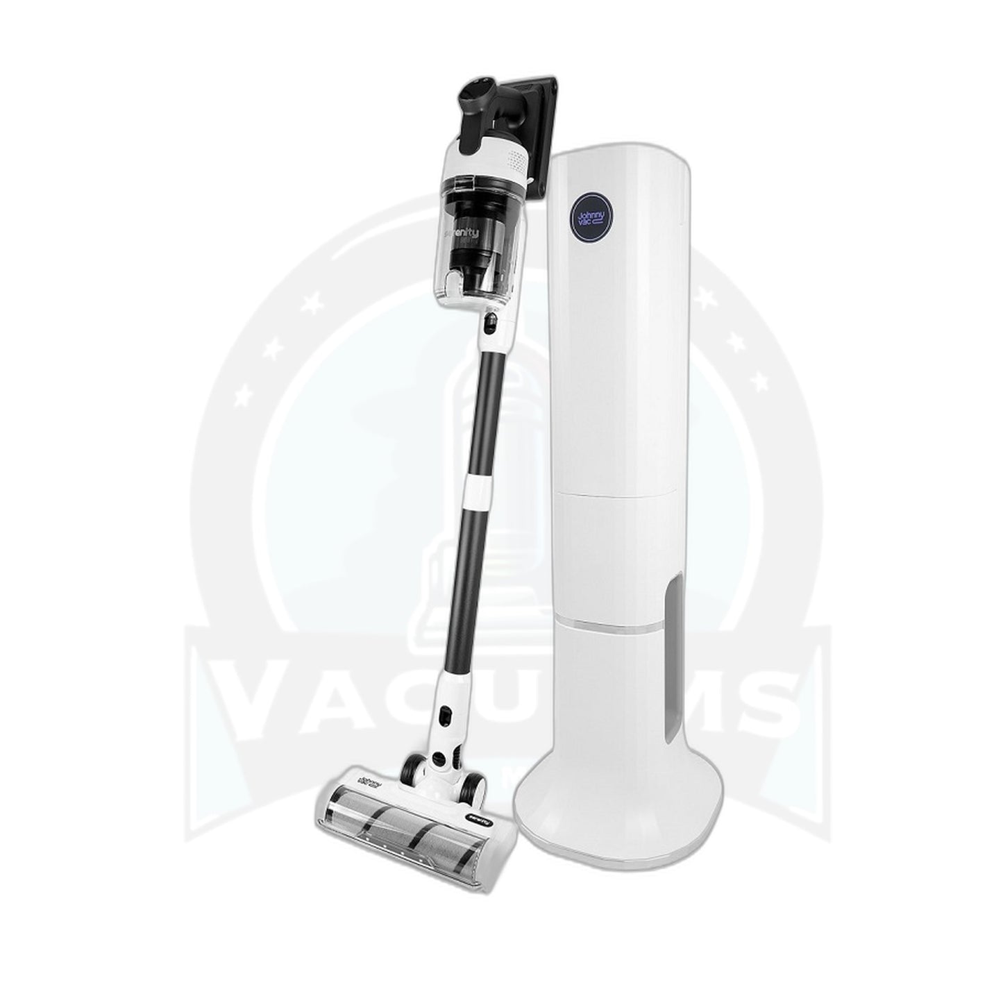 Johnny Vac Serenity White 25.9V Cordless Stick Vacuum