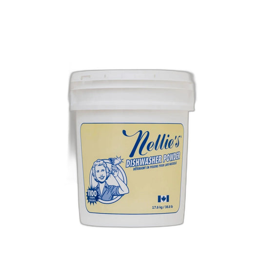 Nellie's Dishwasher Powder Bucket, 1,100 Scoops