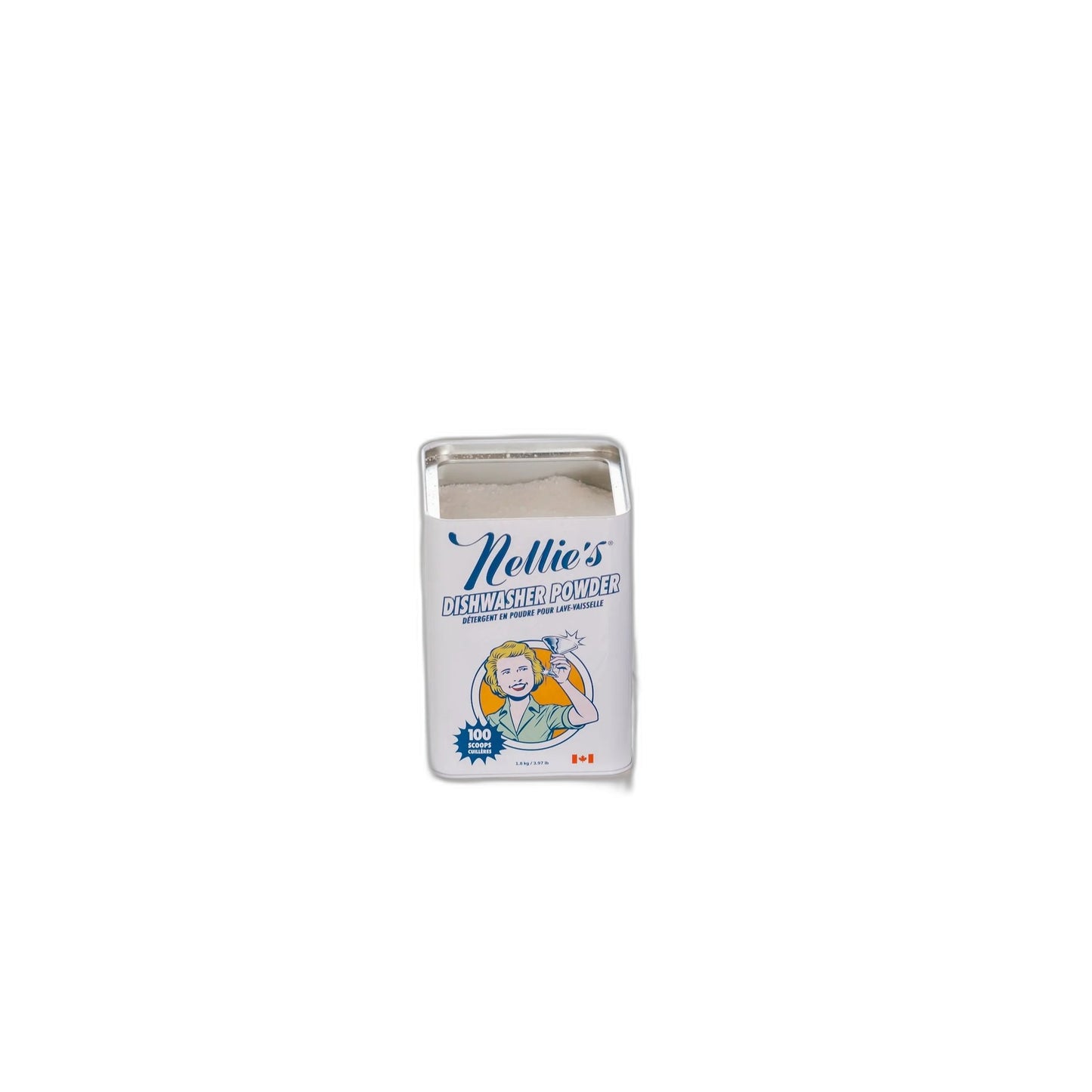 Nellie's Dishwasher Powder Bucket, 1,100 Scoops