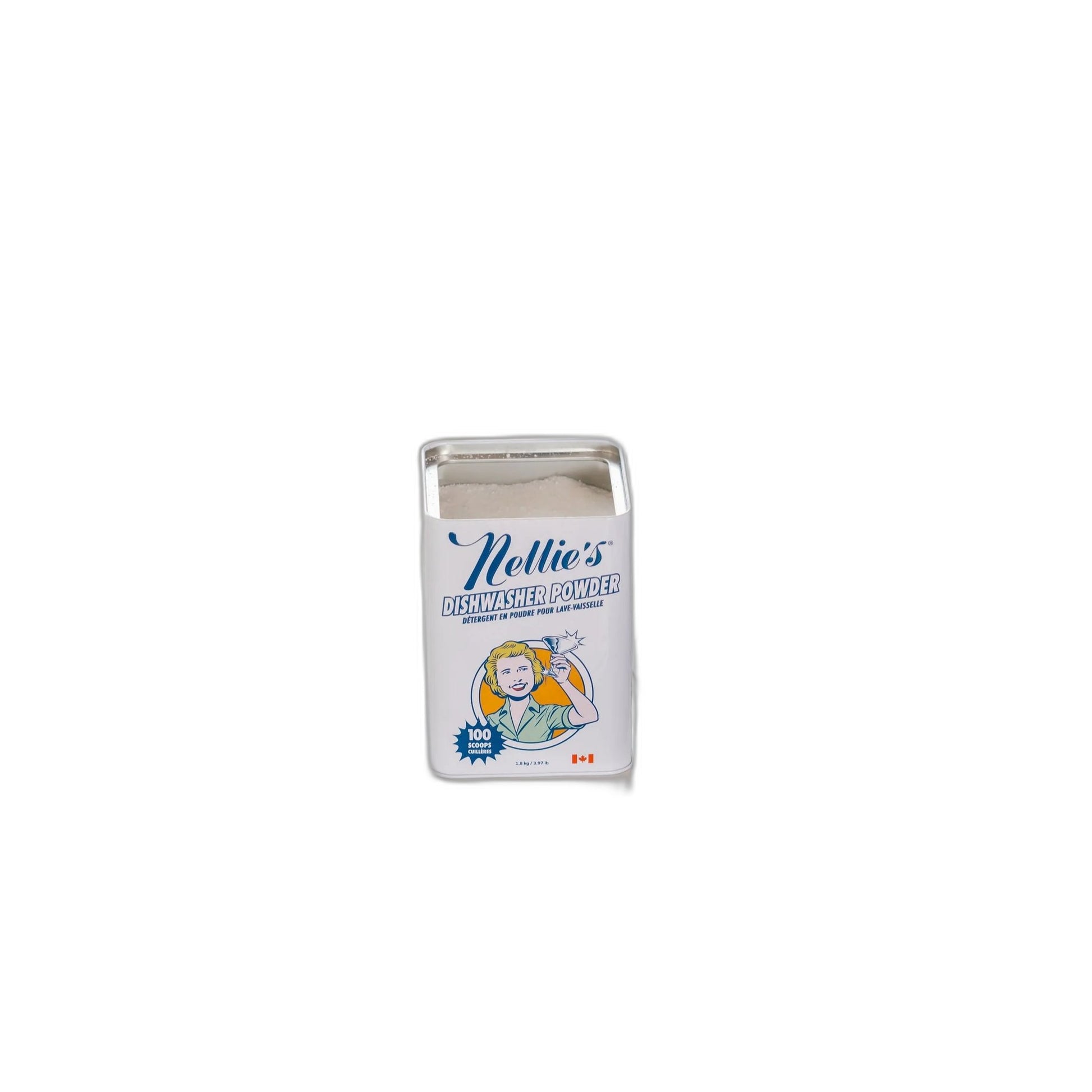 Nellie's Dishwasher Powder Bucket, 1,100 Scoops