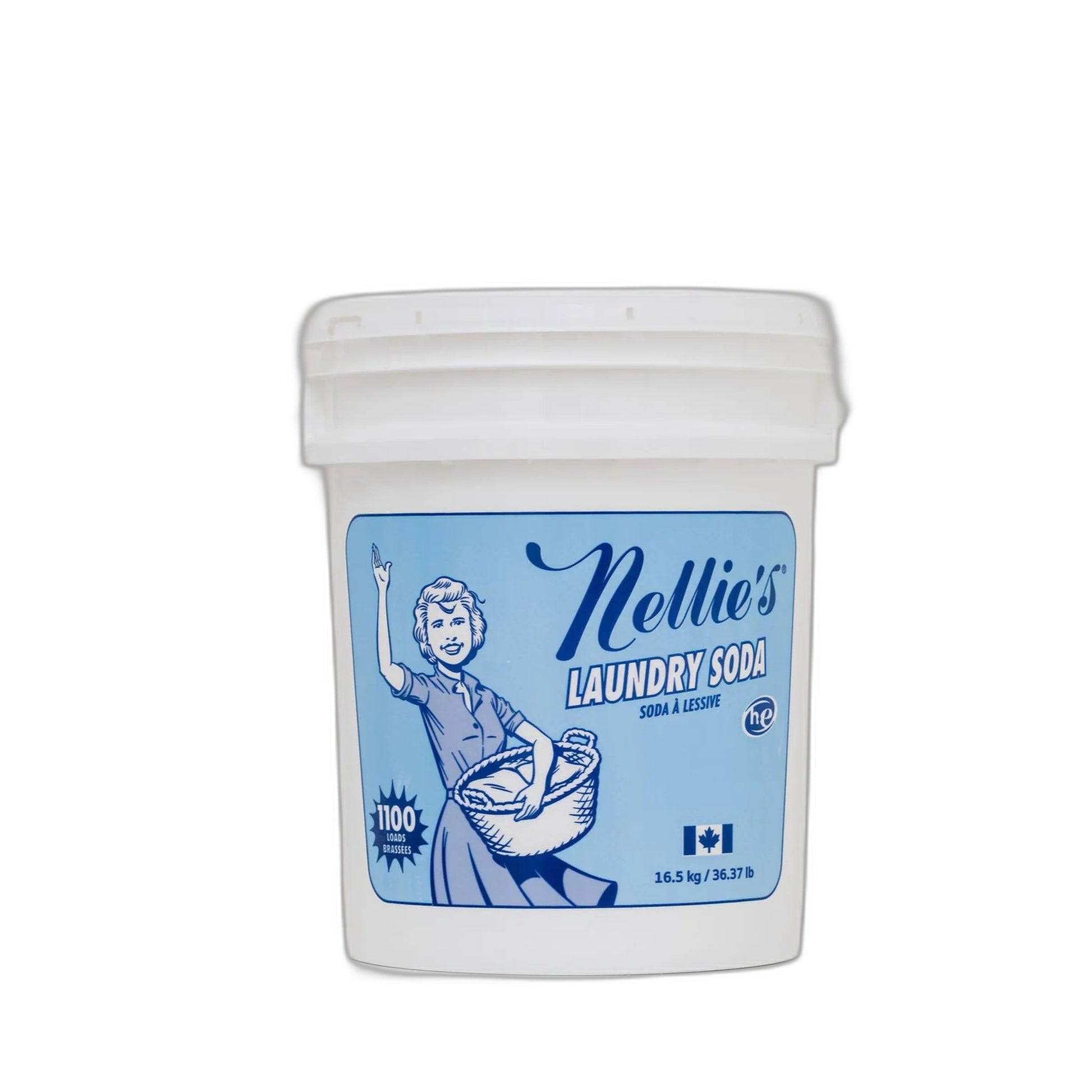 Nellie's Laundry Soda Tin, 100 Loads