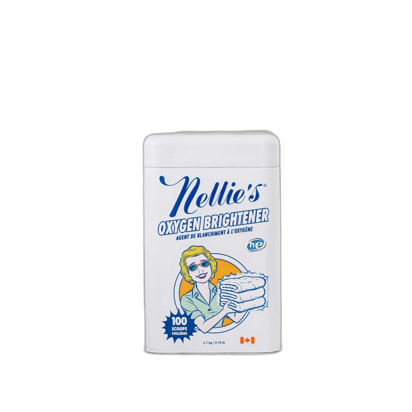 Nellie's Oxygen Brightener Bucket, 1,100 Scoops