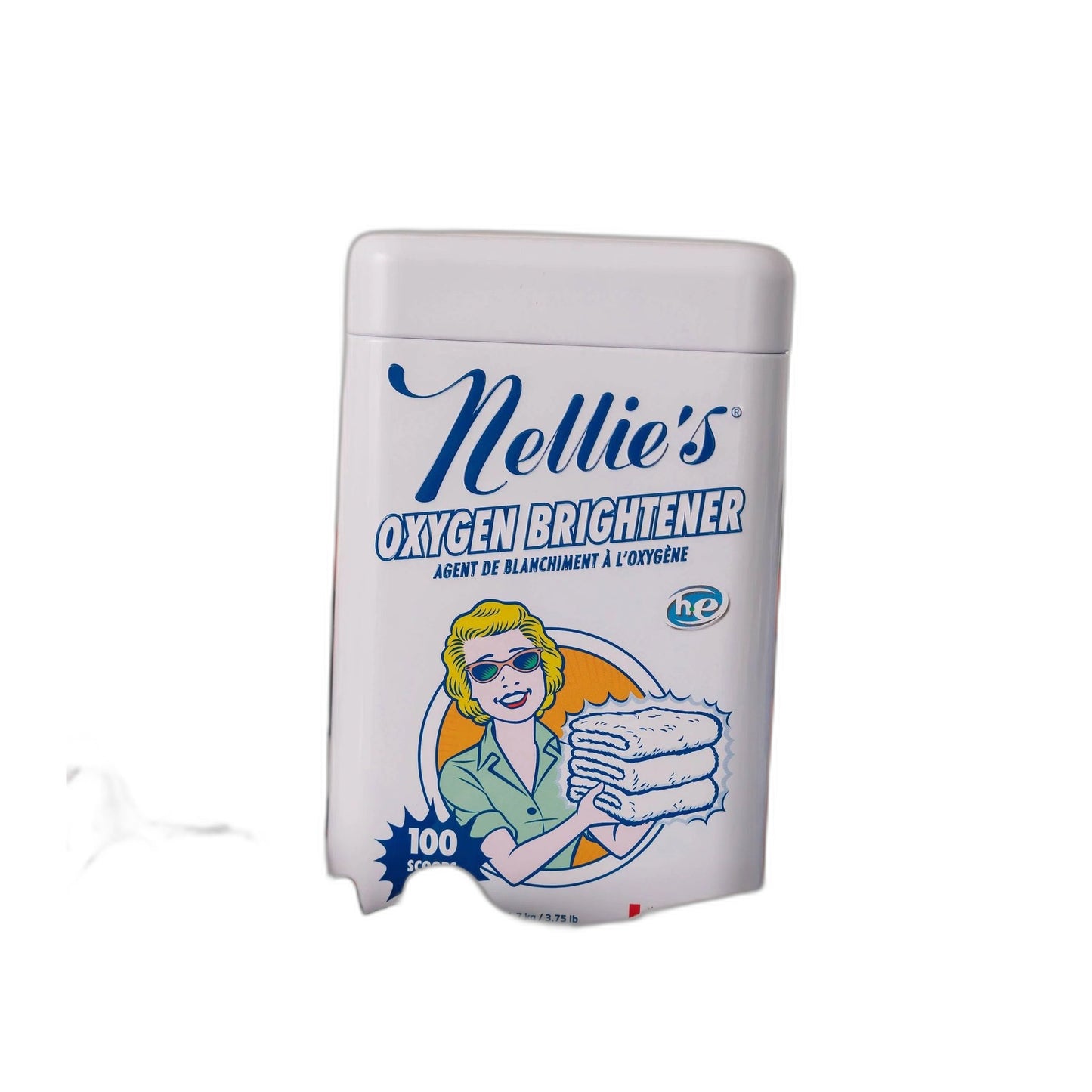 Nellie's Oxygen Brightener Bucket, 1,100 Scoops