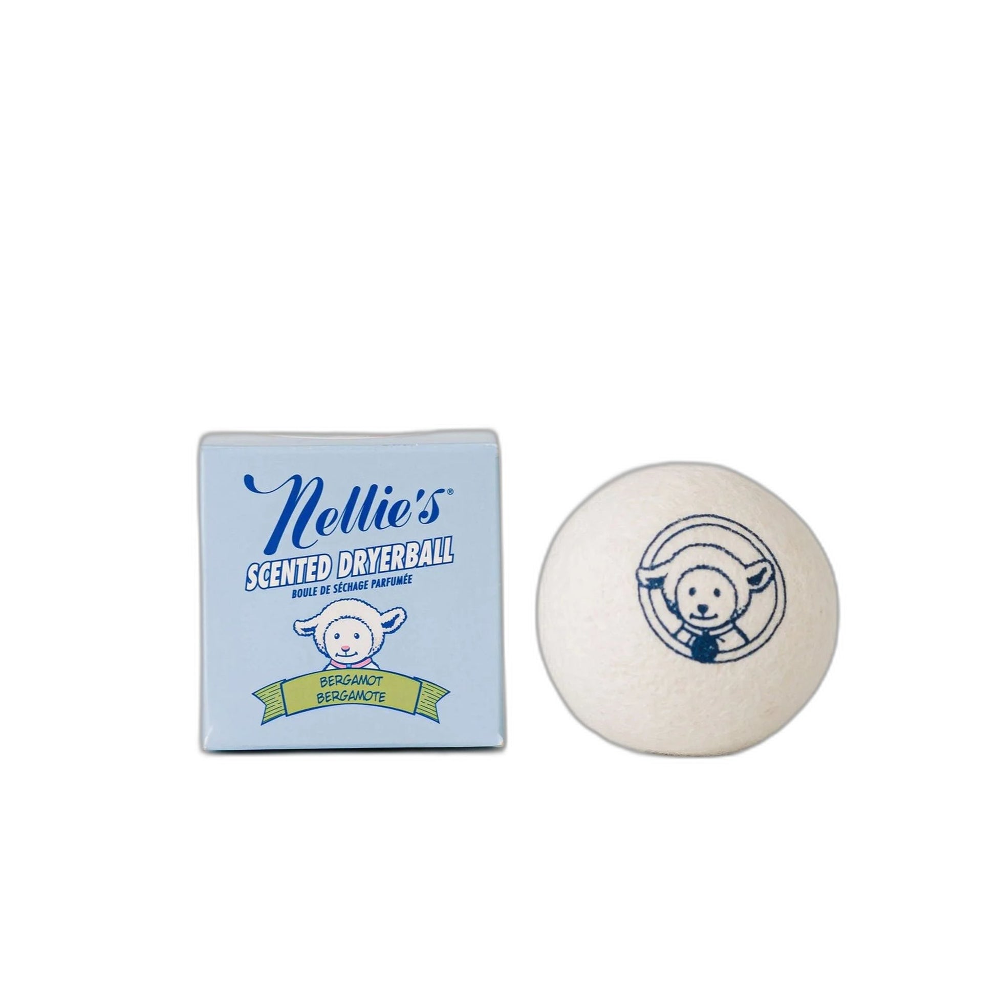 Nellie's Scented Wool Dryerball, Rose