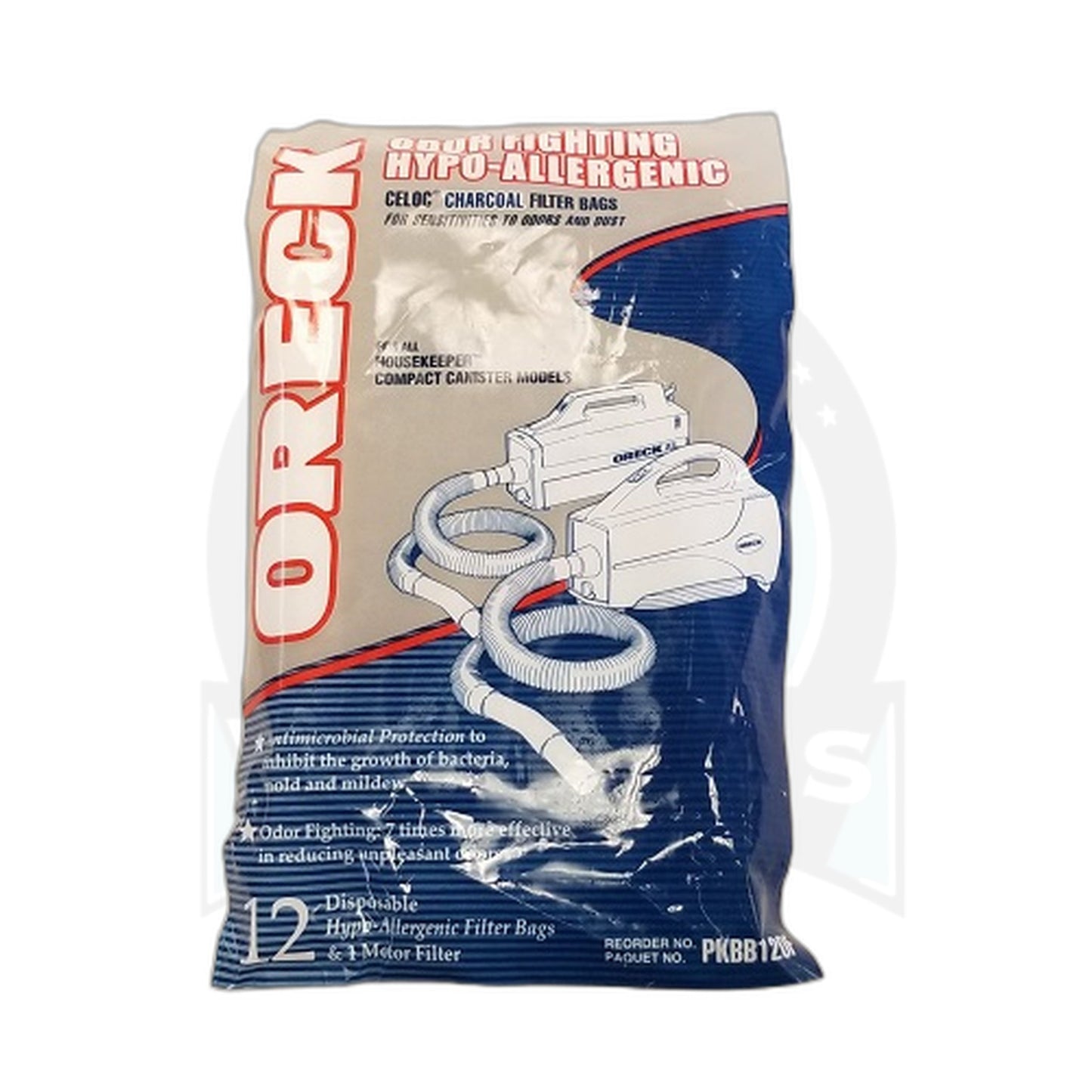 Oreck Buster B Charcoal Odor-Eliminating Bags (12-Pack)