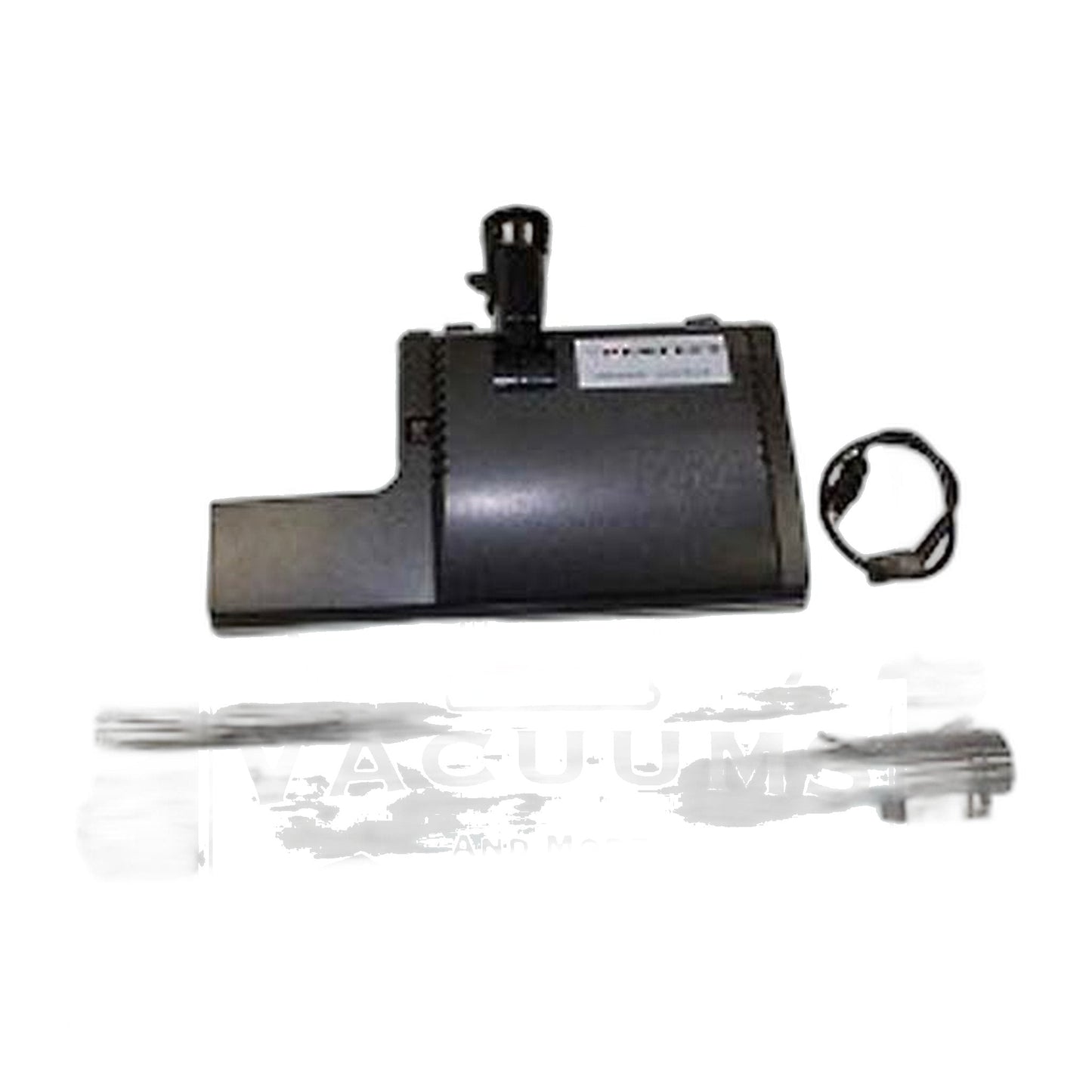 Perfect Power Nozzle Assembly with Geared Belt and Wands, Black