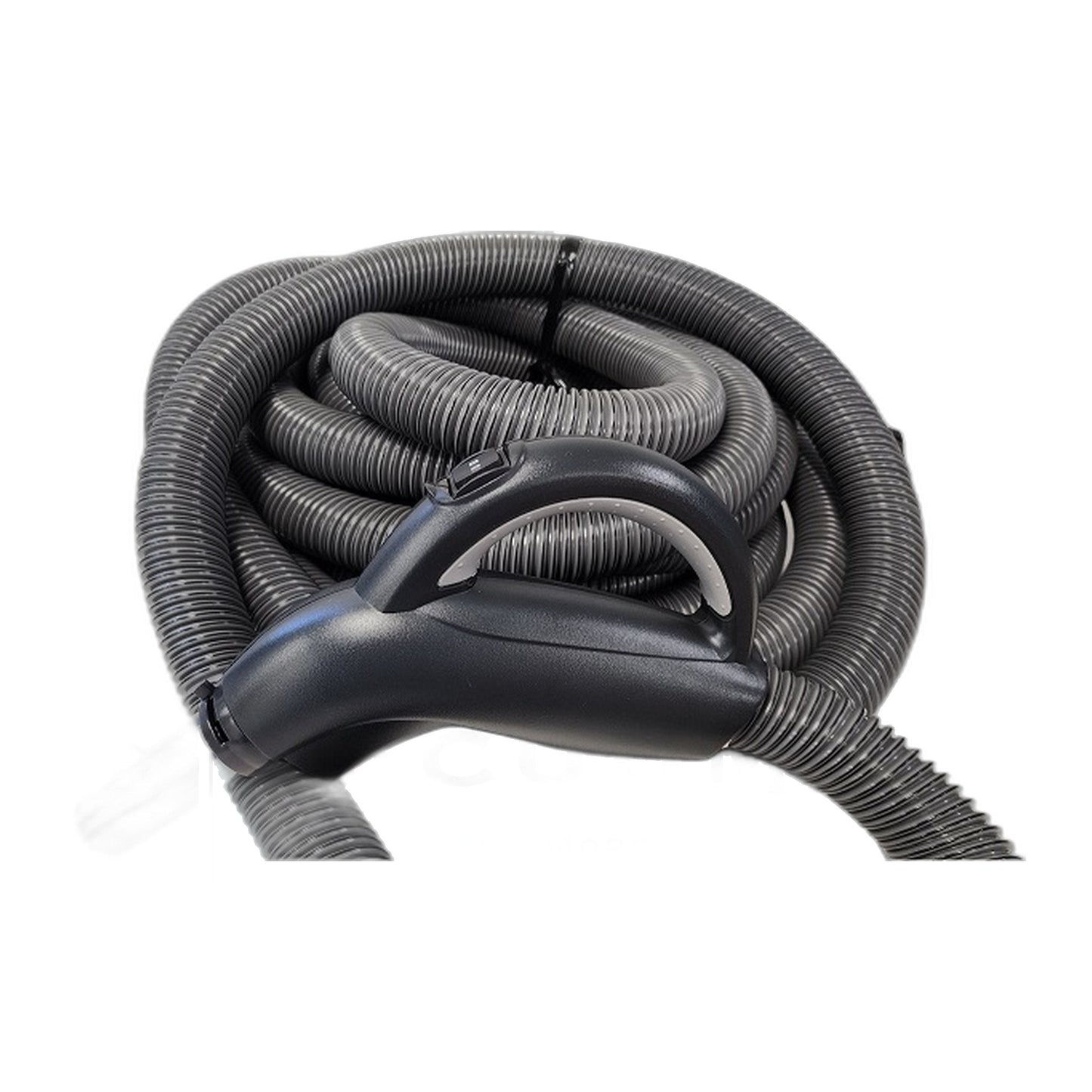 Progression Handle 35 ft Dual-Volt Button-Lock Central Vac Hose, 1-3/8"