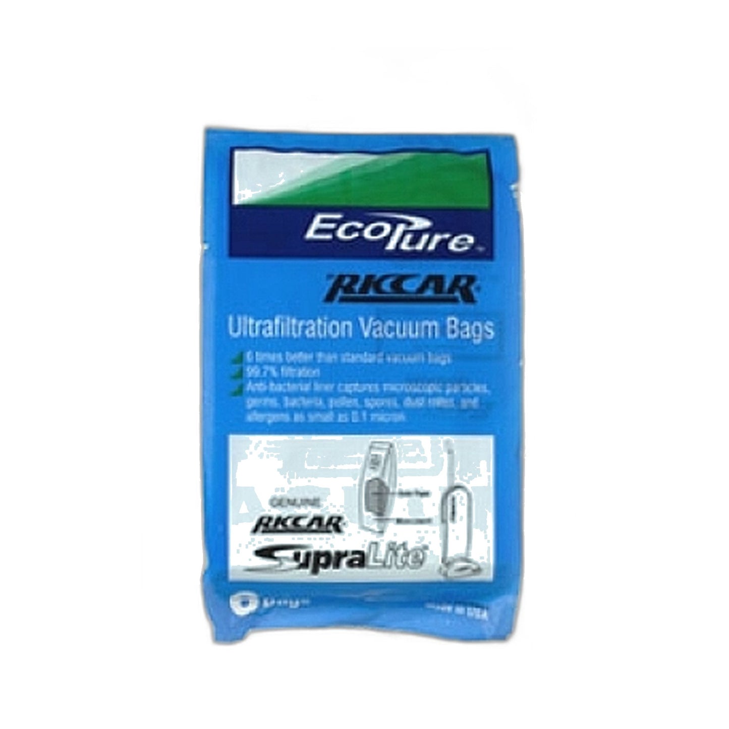 Riccar RSL-6 SupraLite UPT Original Paper Bags, 6-Pack