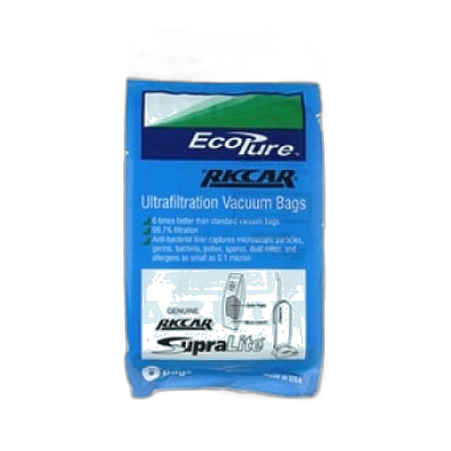 Riccar RSL-6 SupraLite UPT Original Paper Bags, 6-Pack