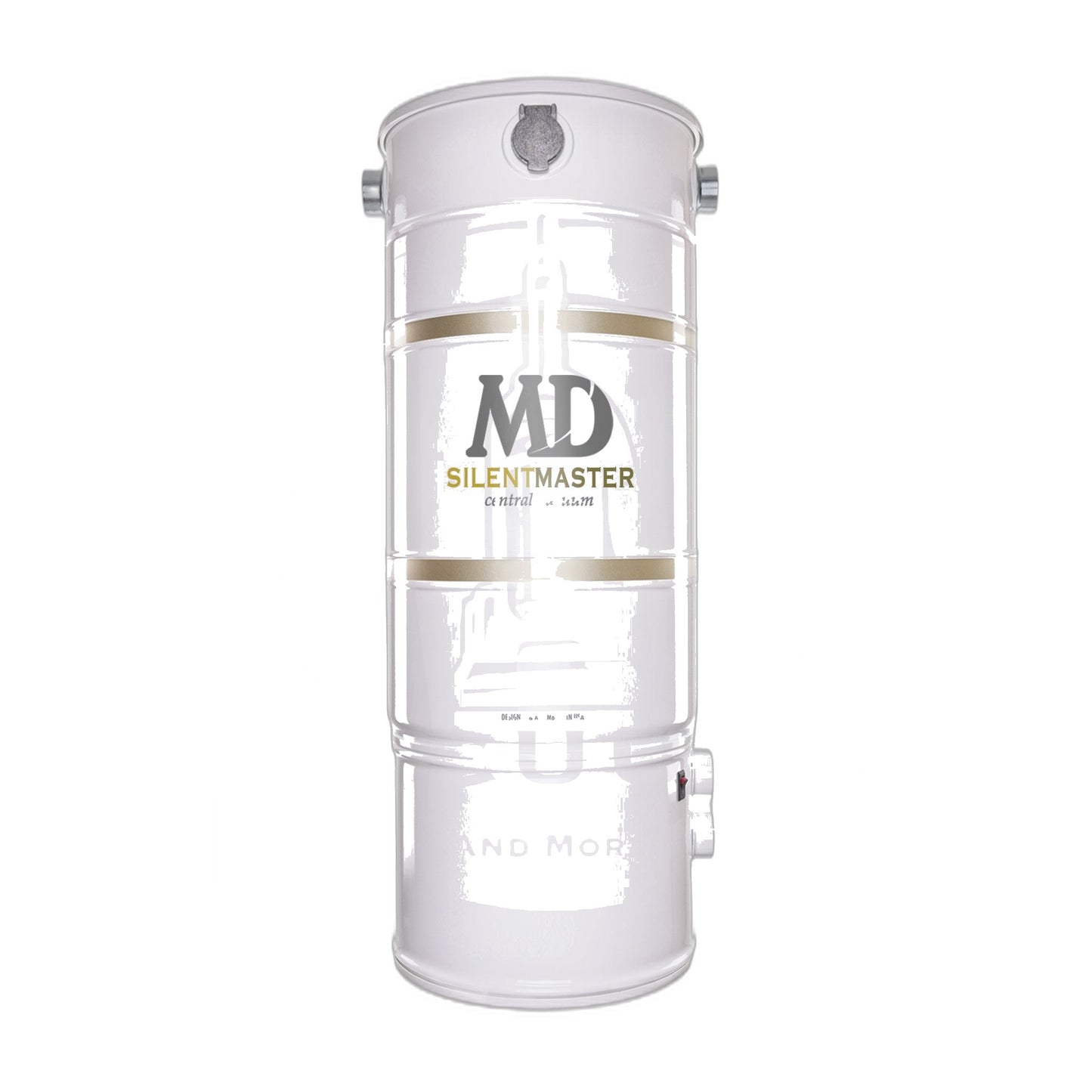 MD Silent Master S900R2 Dual-Motor Central Vacuum - 866 AW
